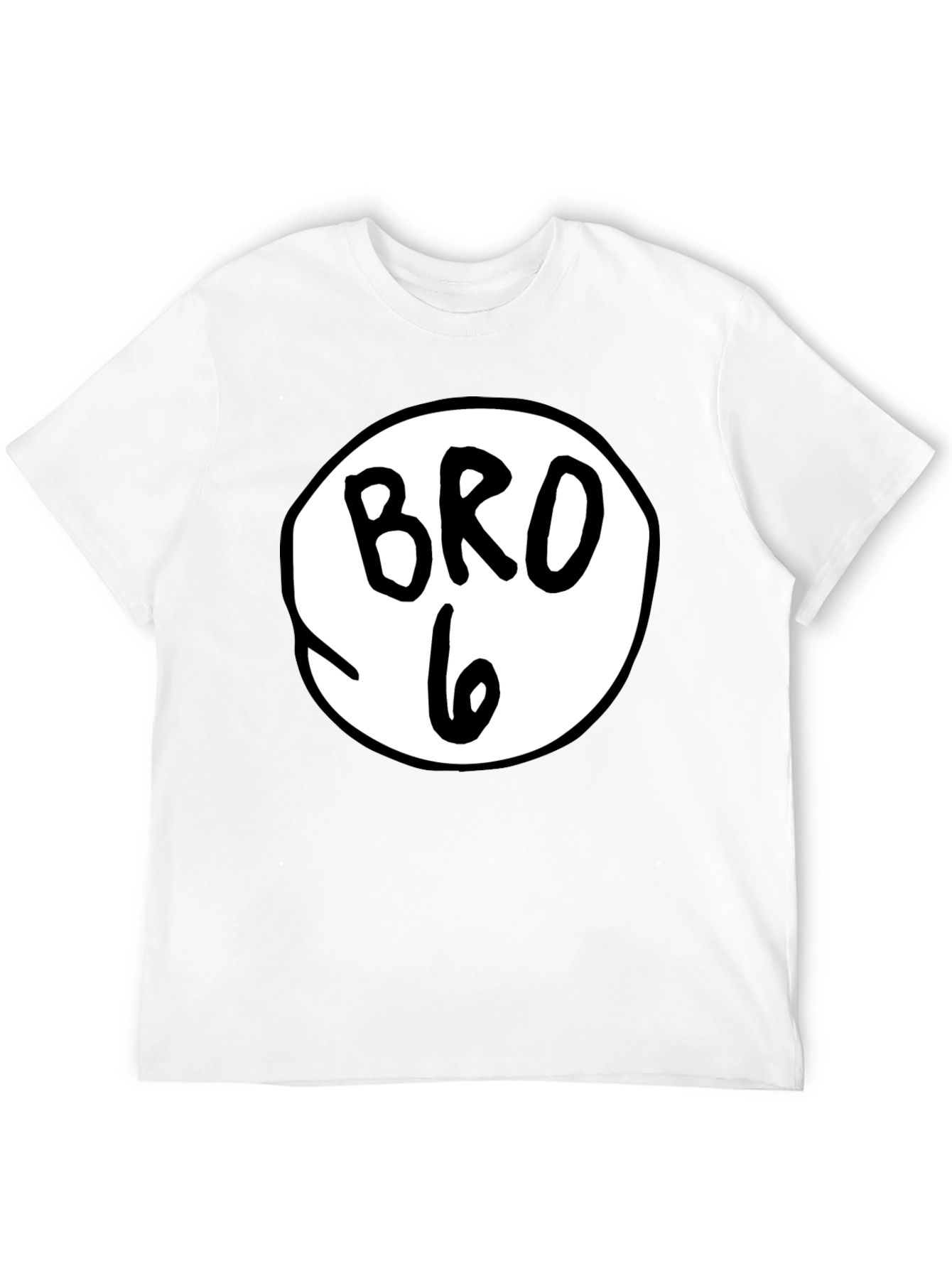 Bro 6 T-Shirt - Funny Cartoon Style Tee
