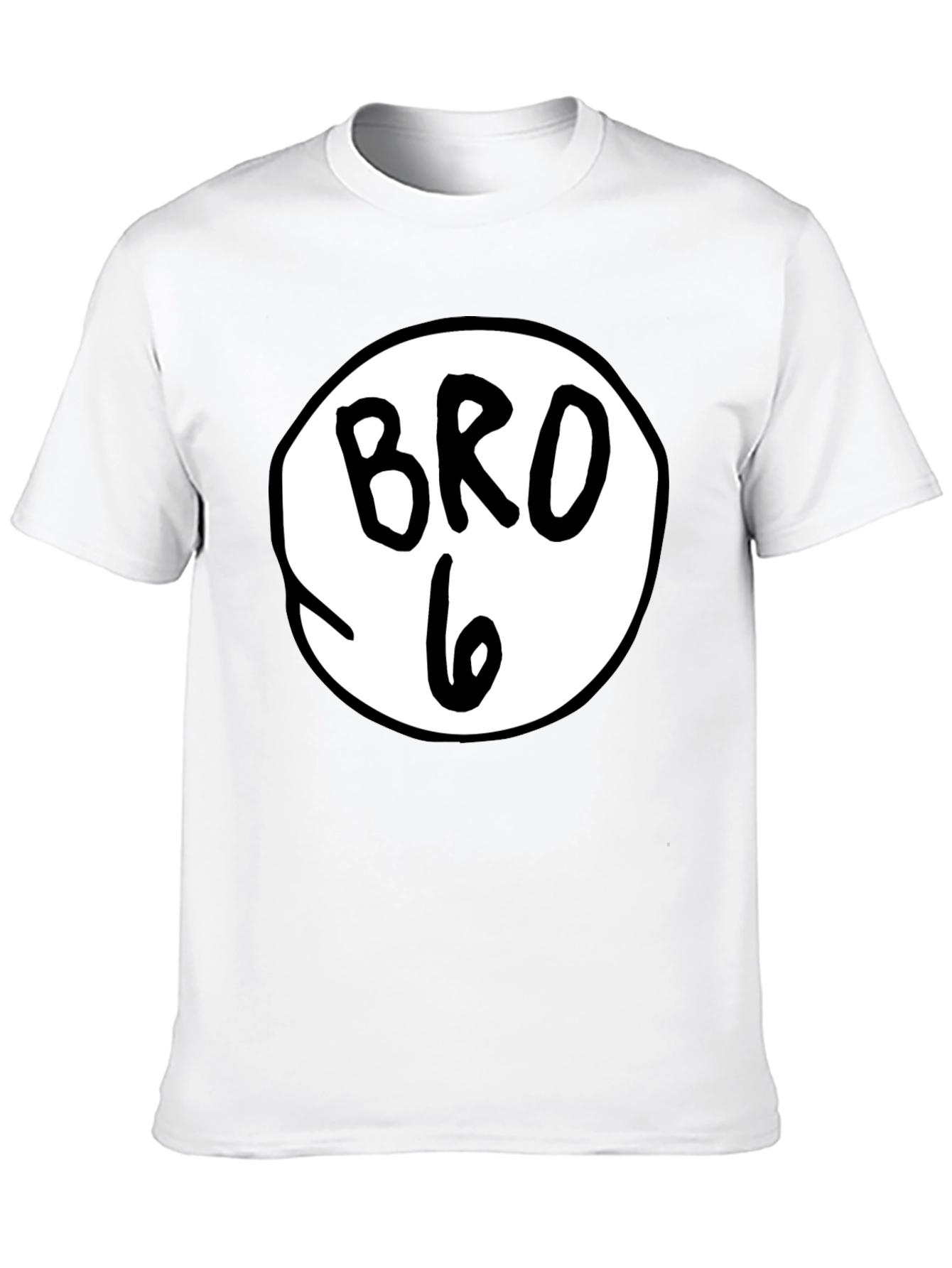Bro 6 T-Shirt - Funny Cartoon Style Tee