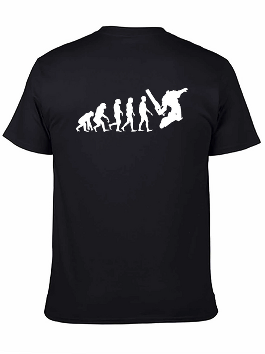 Evolution Chainsaw Gamer T-Shirt - Black