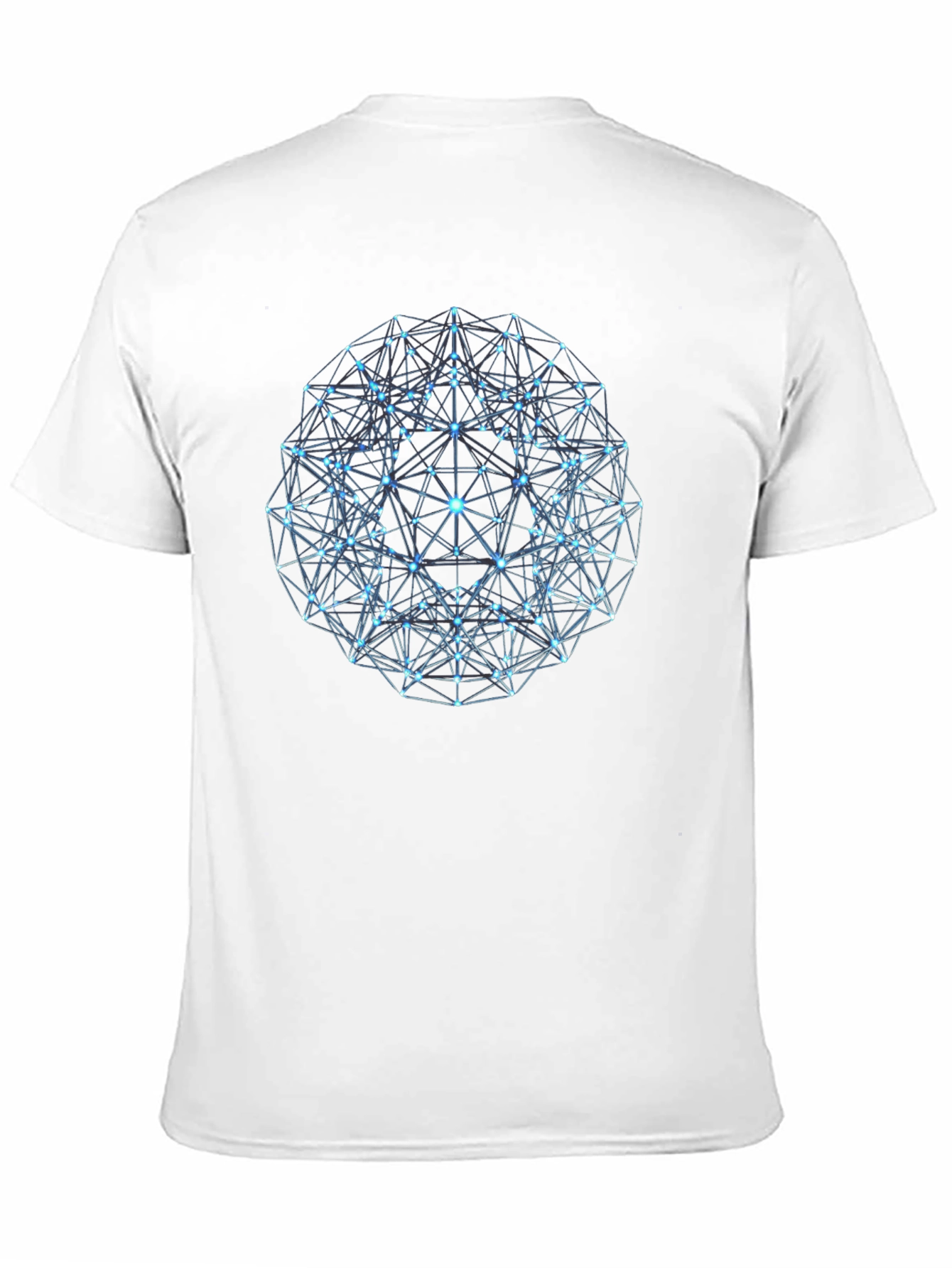 Geometric Sphere Graphic T-Shirt