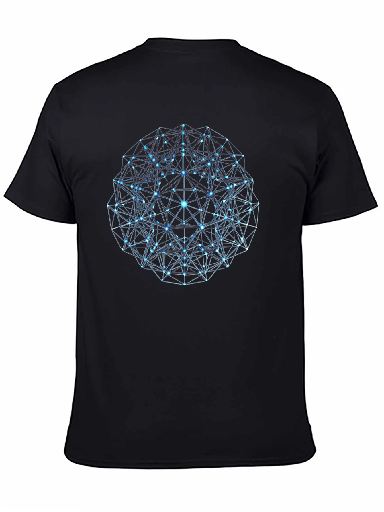 Geometric Sphere Graphic T-Shirt