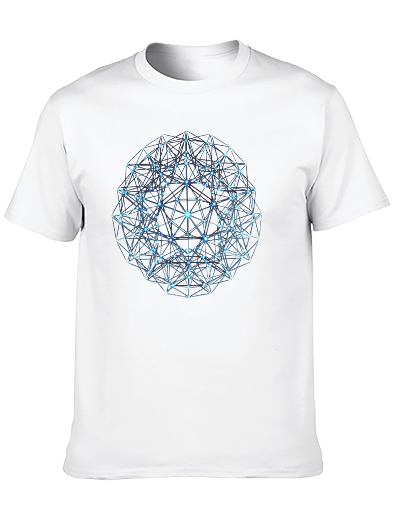 Geometric Sphere Graphic T-Shirt