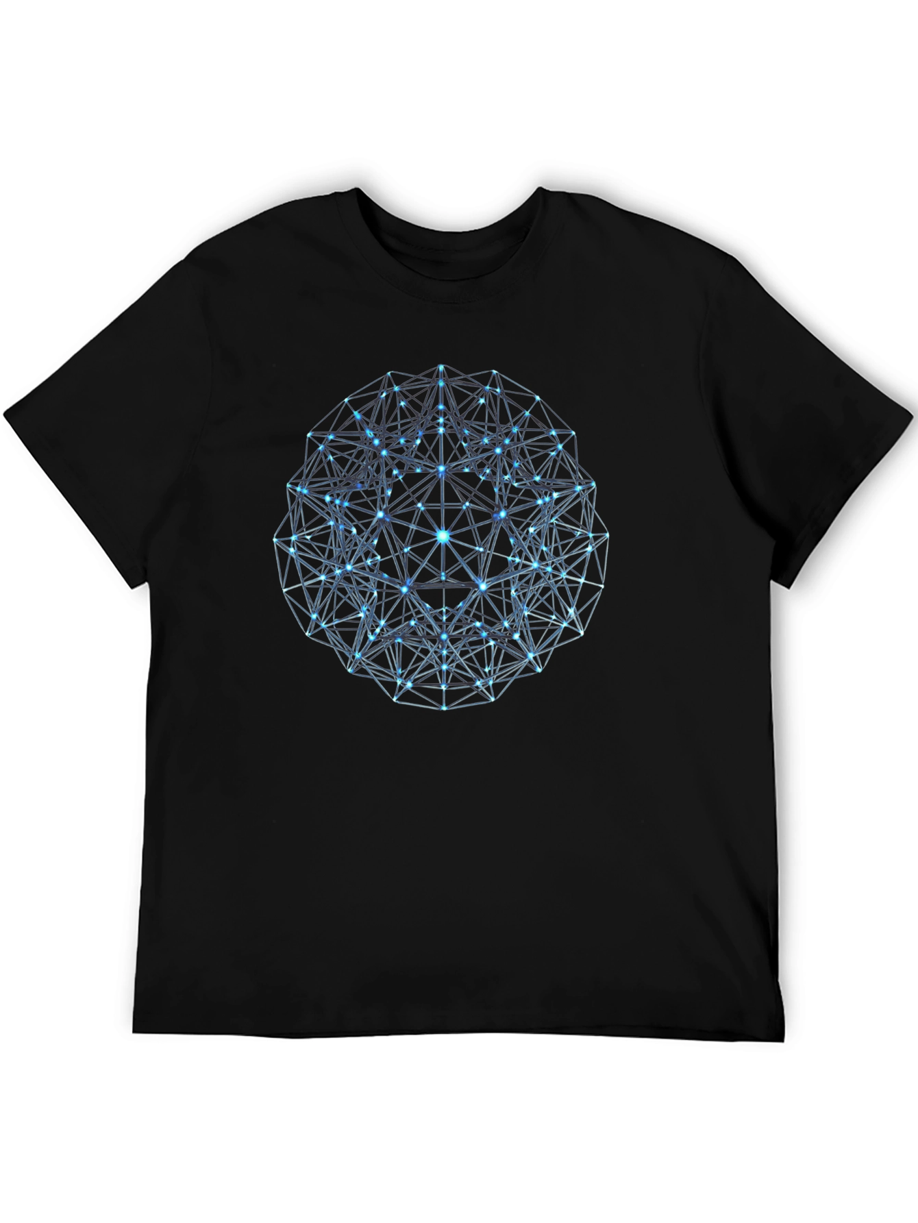 Geometric Sphere Graphic T-Shirt