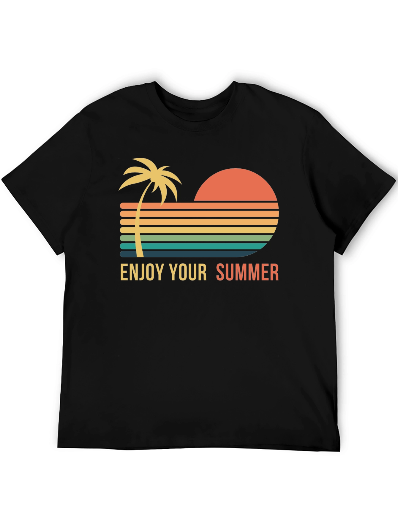 Retro Summer T-Shirt - Enjoy Your Summer