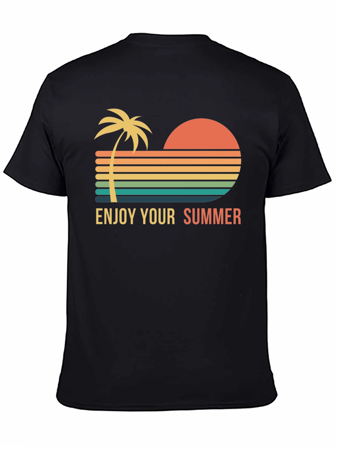 Retro Summer T-Shirt - Enjoy Your Summer