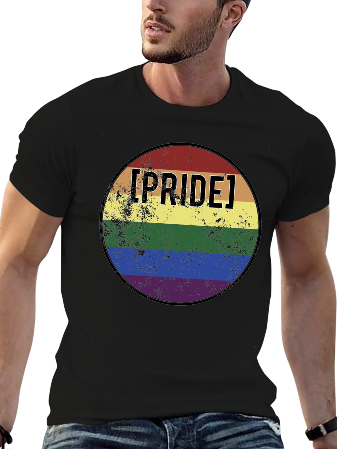 Pride Rainbow Graphic T-Shirt - Unisex LGBTQ+ Apparel