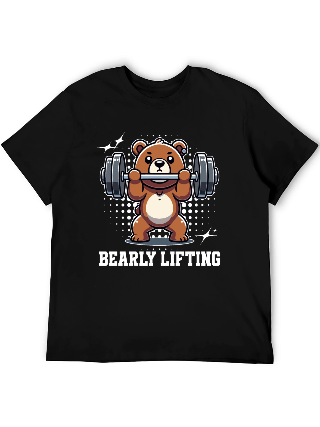 Bearly Lifting T-Shirt - Funny Workout Tee