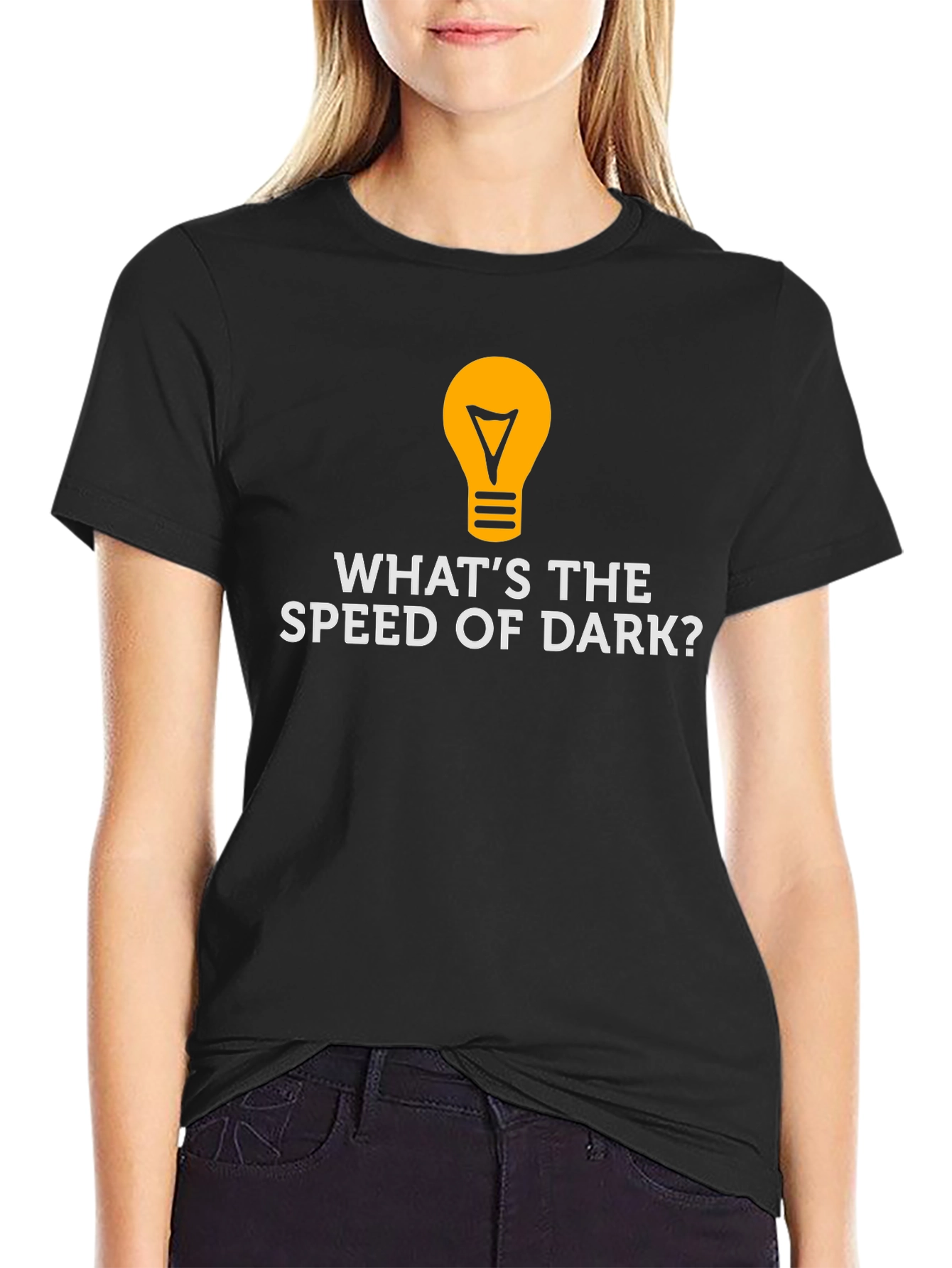 Whats the Speed of Dark? Novelty T-Shirt