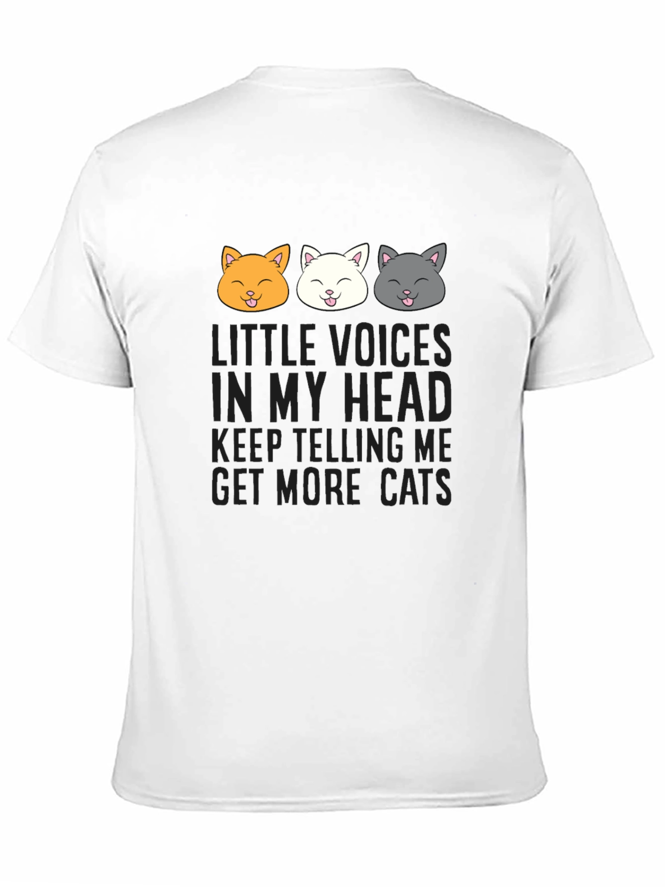 Get More Cats T-Shirt Funny Kitten Tee