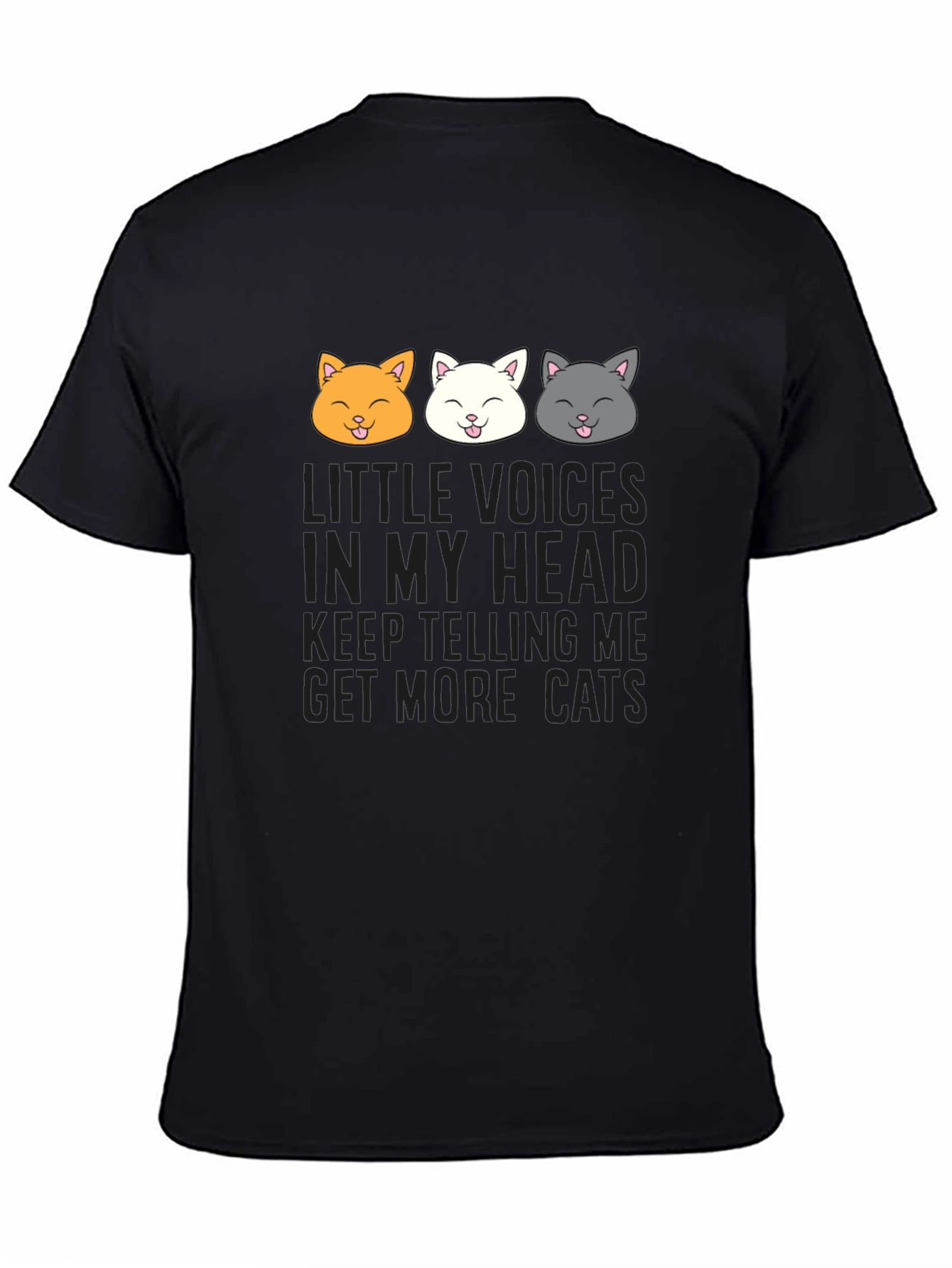 Get More Cats T-Shirt Funny Kitten Tee