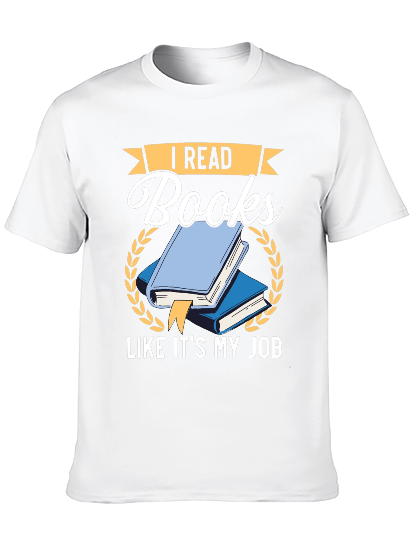 I Read Books Like Its My Job Graphic T-Shirt