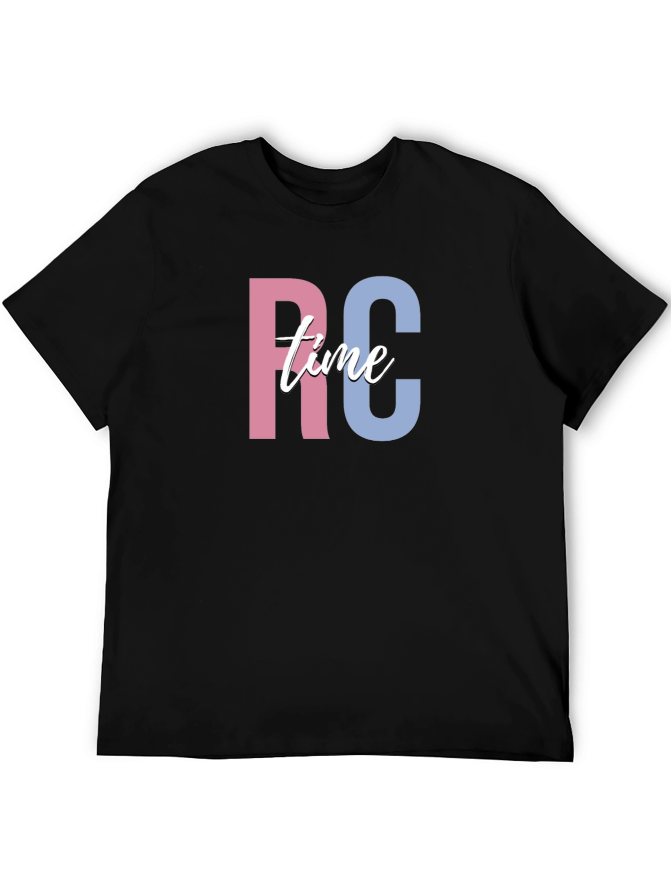 RC Time Black Graphic Tee