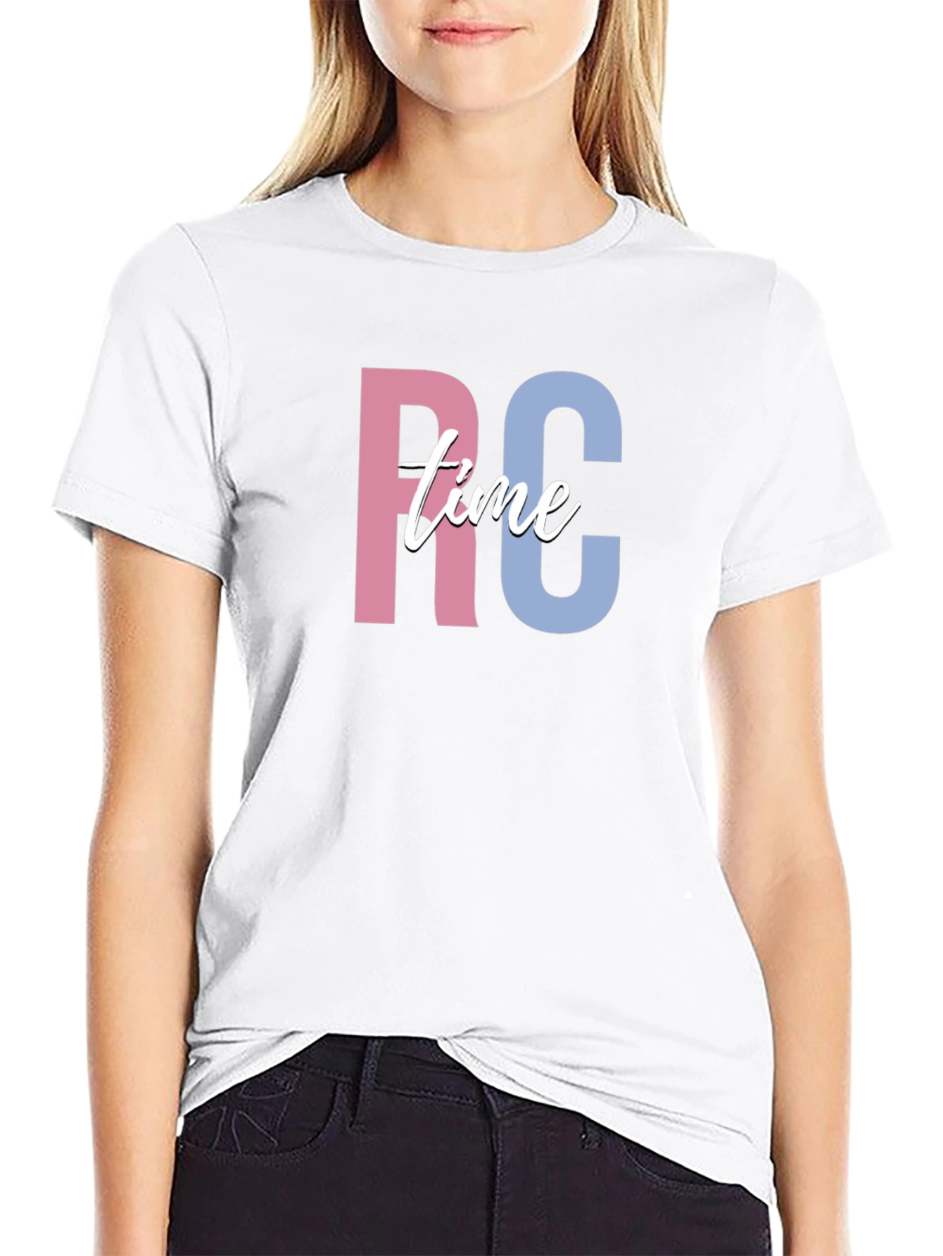 RC Time Black Graphic Tee