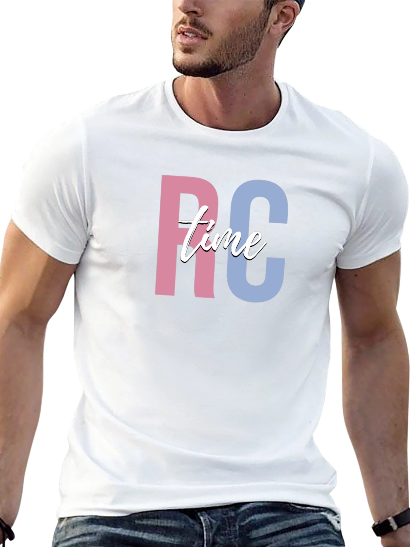 RC Time Black Graphic Tee