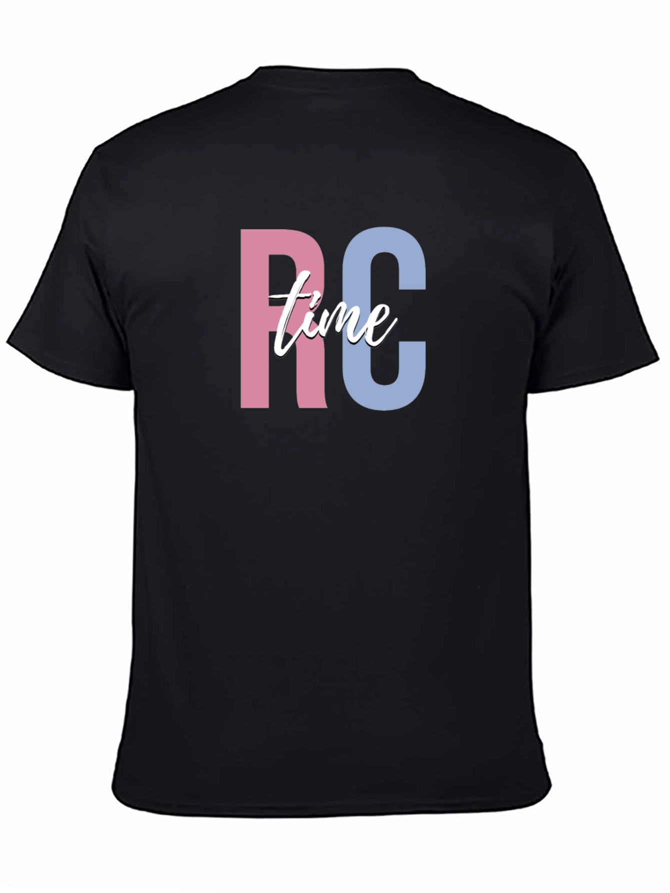 RC Time Black Graphic Tee