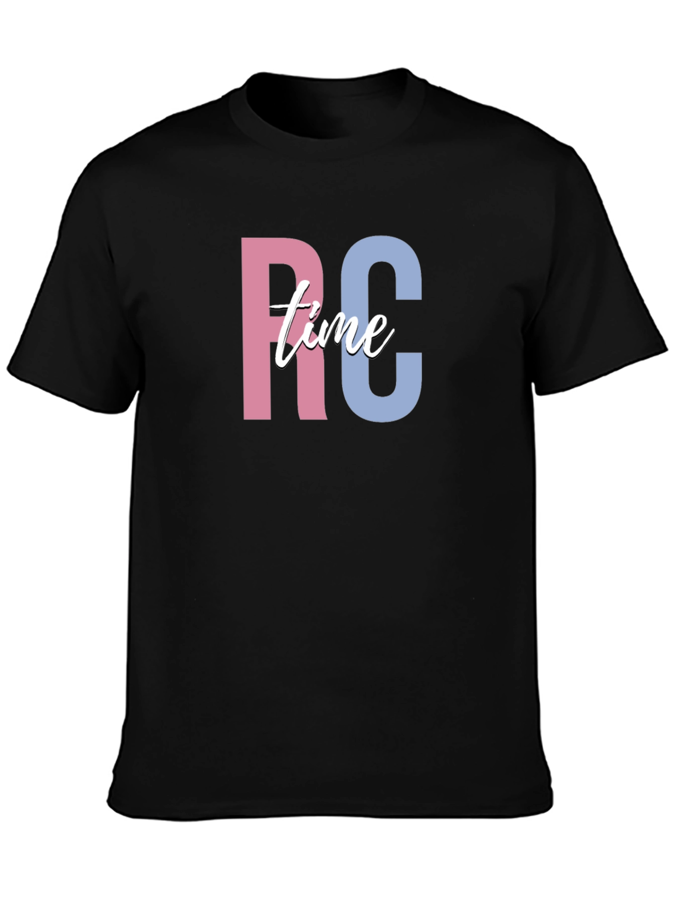 RC Time Black Graphic Tee