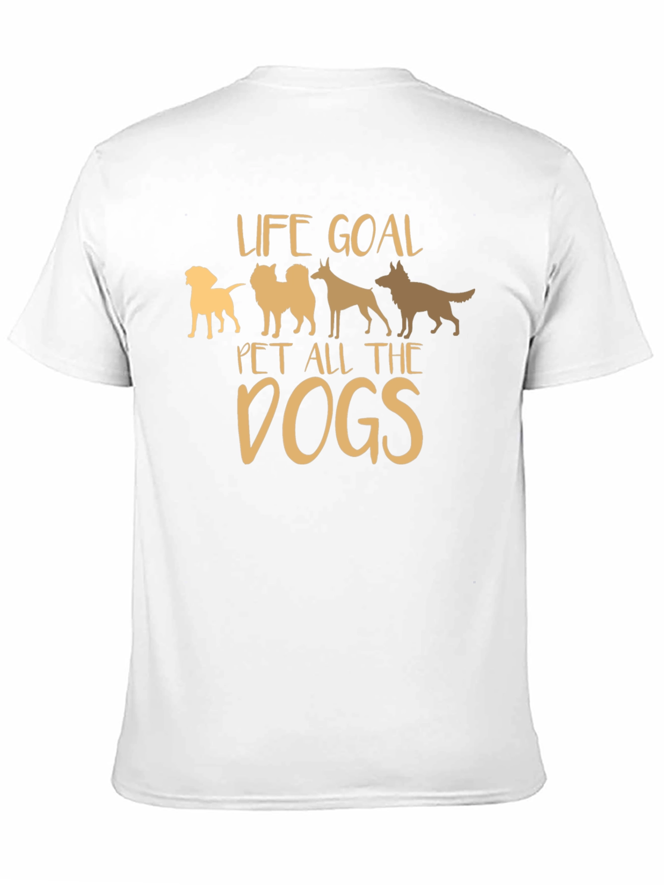 Life Goal Pet All the Dogs Graphic T-Shirt