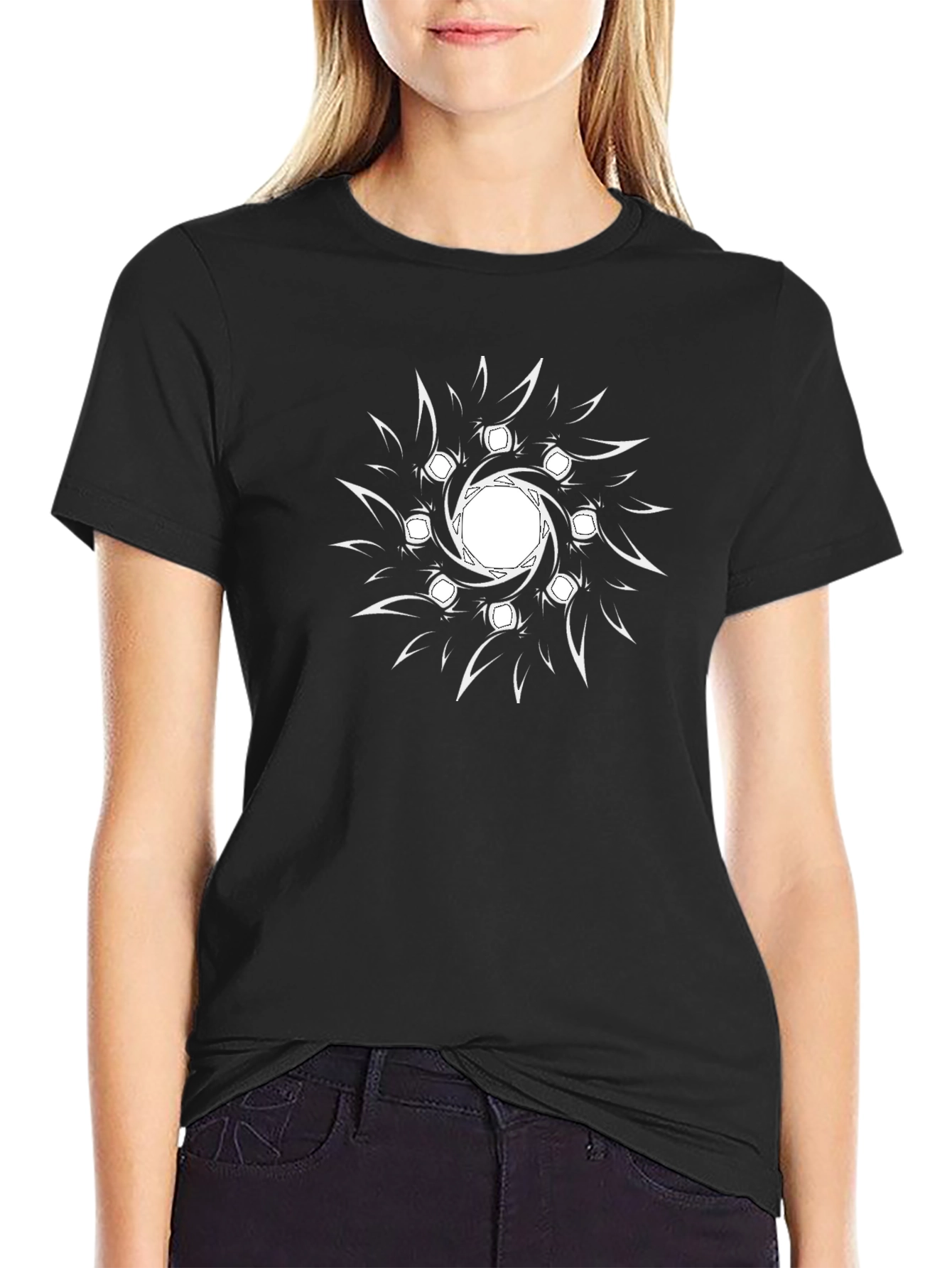 Abstract Graphic Tee - Modern Style
