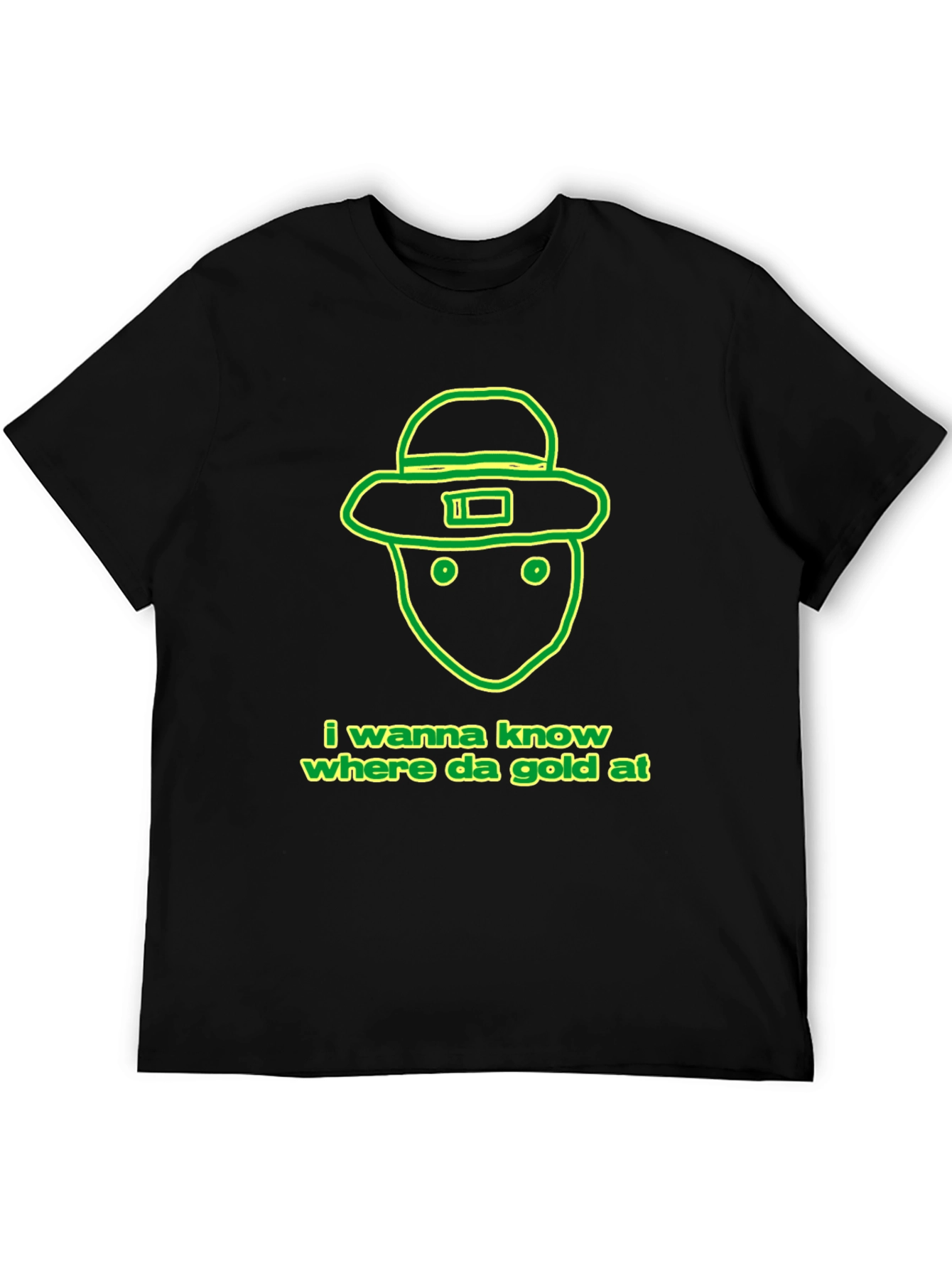 St. Patricks Day Leprechaun Gold T-Shirt