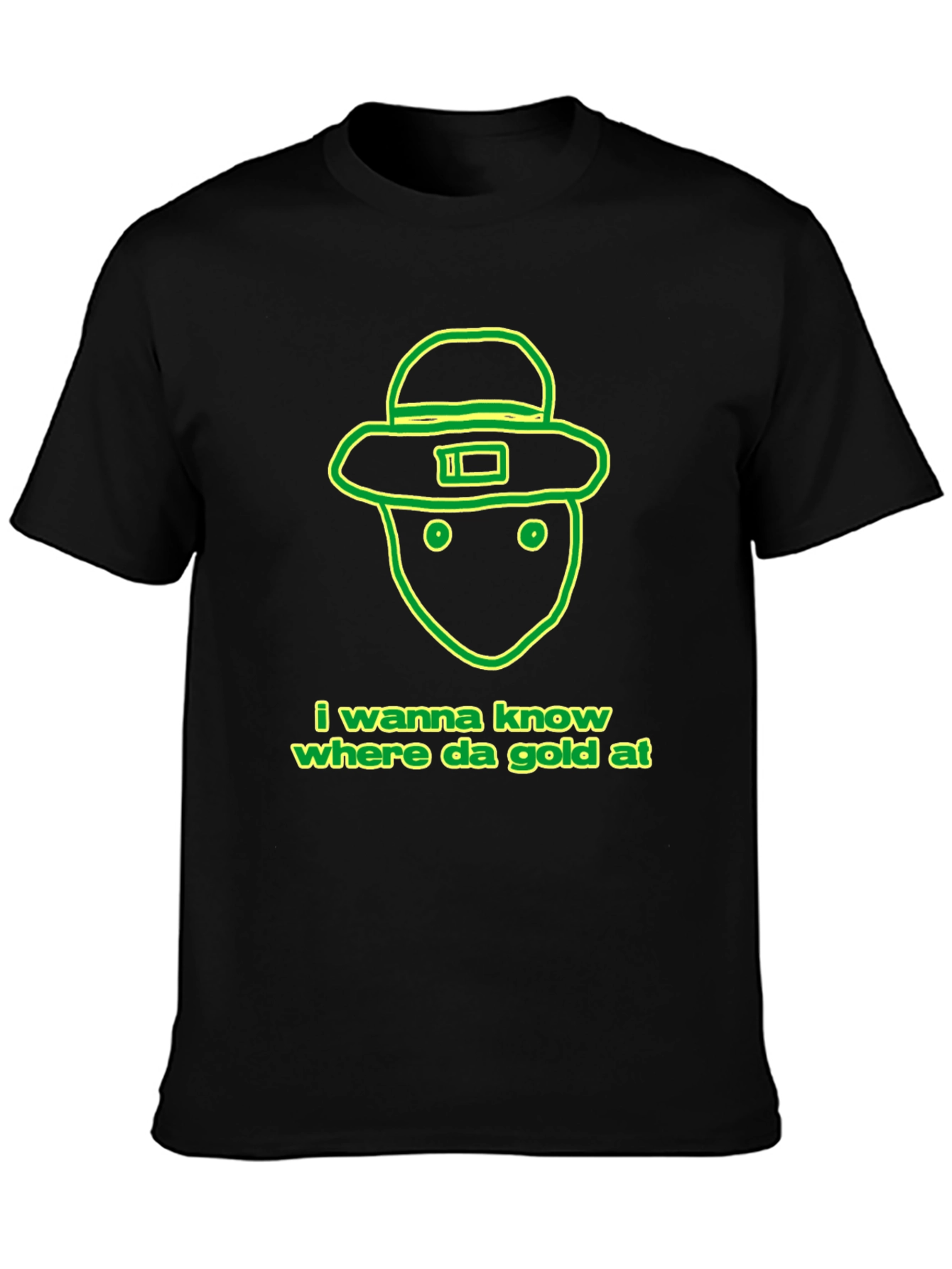 St. Patricks Day Leprechaun Gold T-Shirt
