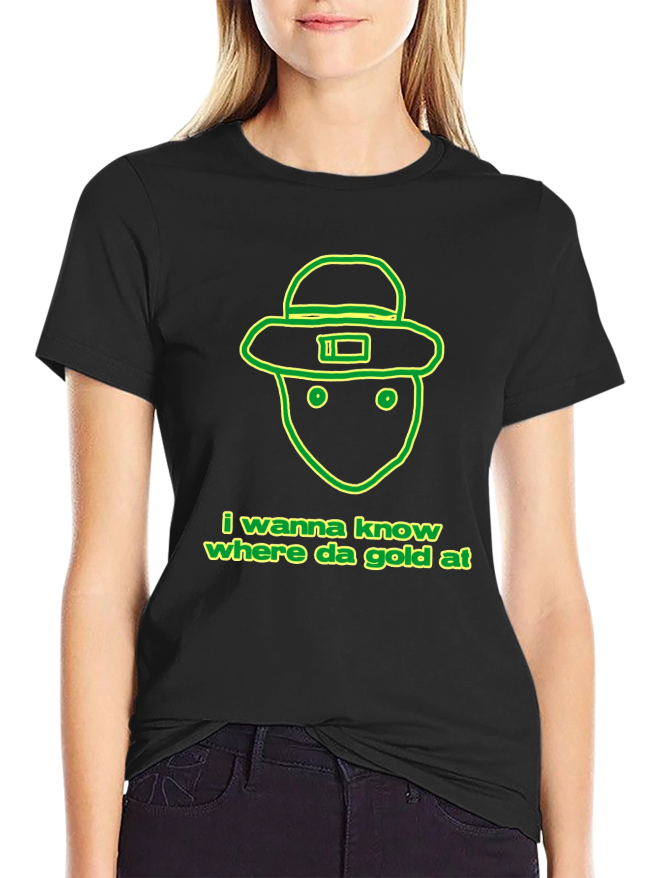 St. Patricks Day Leprechaun Gold T-Shirt