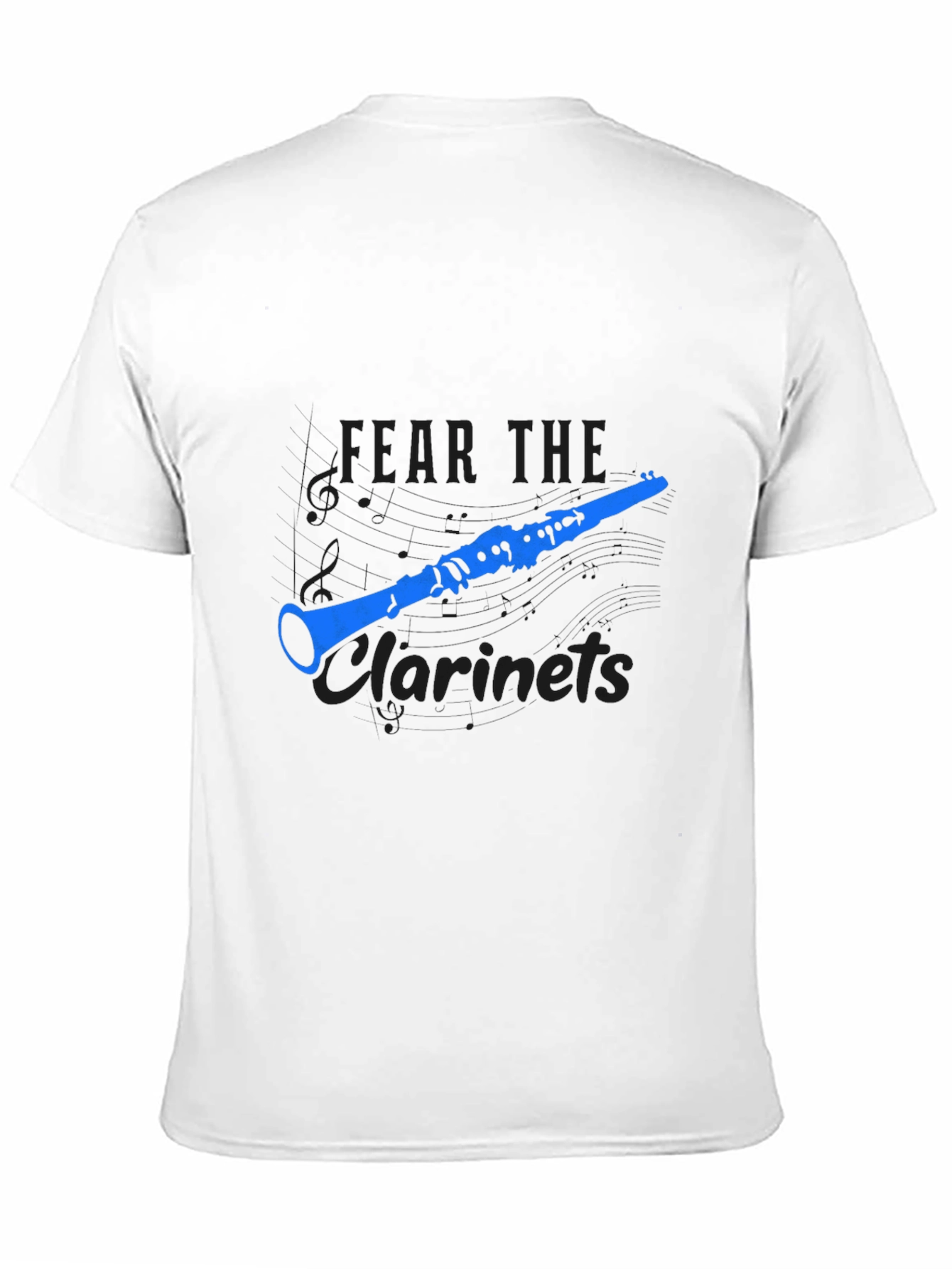 Fear The Clarinets T-Shirt - Music Lover Tee