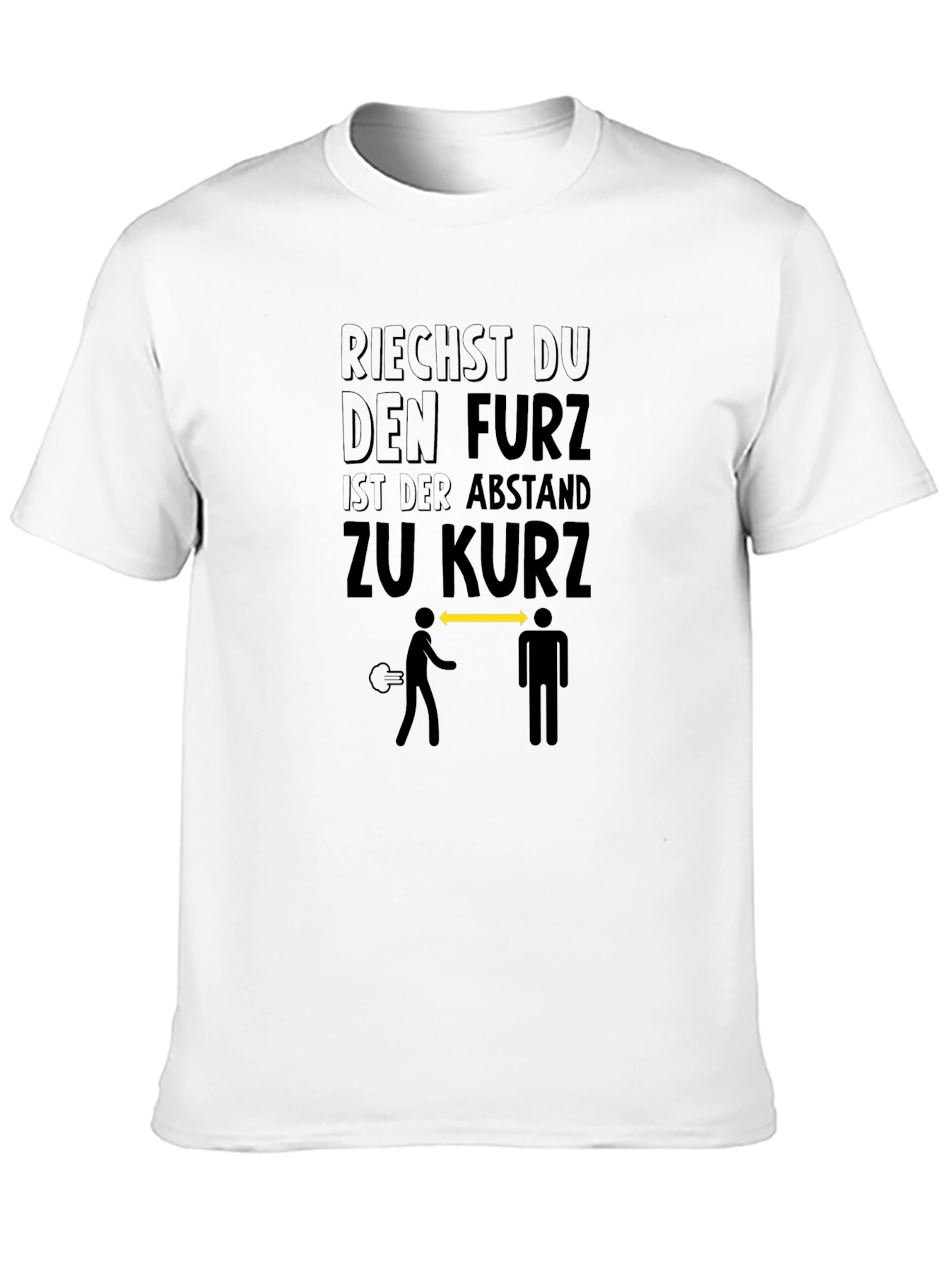 Funny German T-Shirt Riechst Du Den Furz?