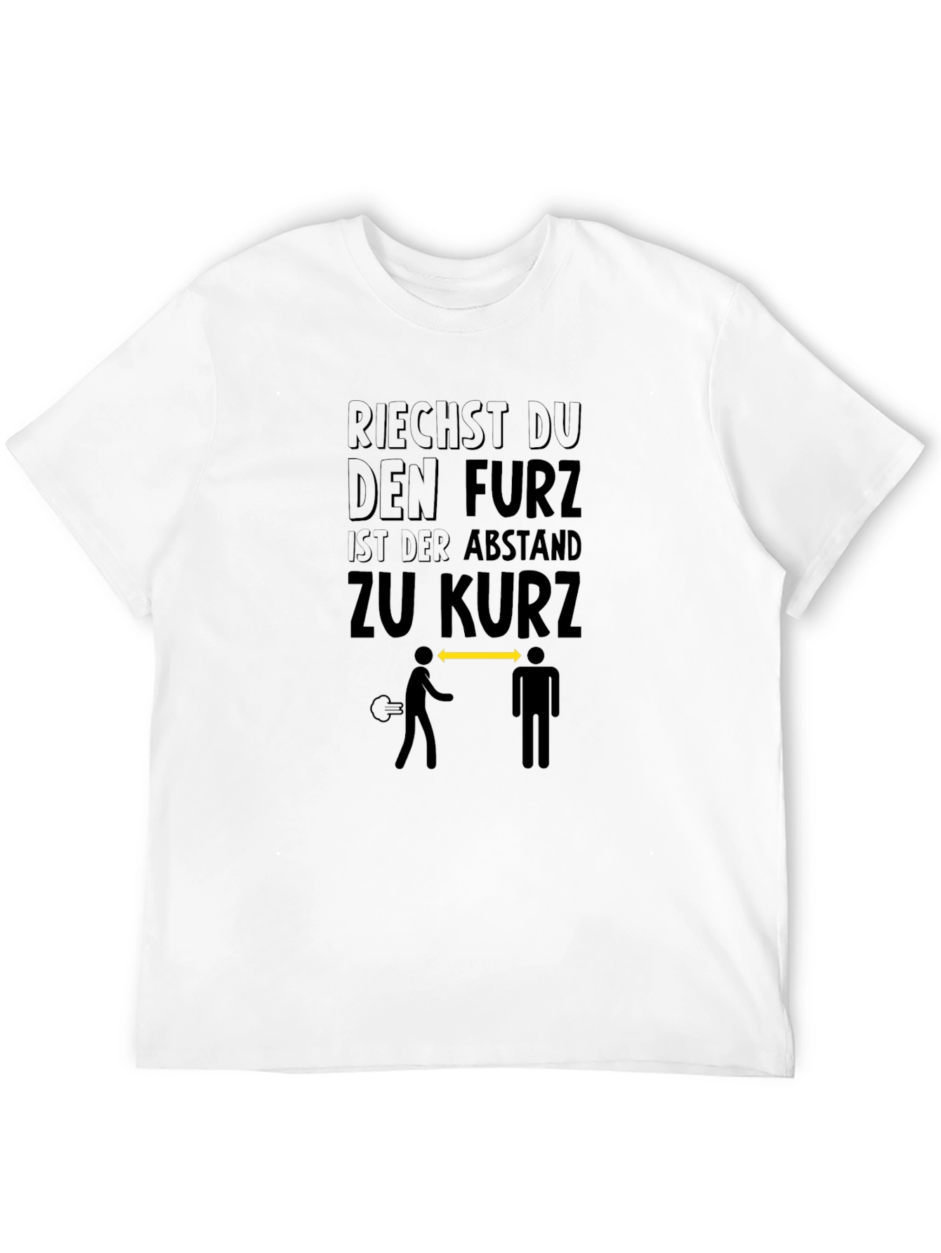 Funny German T-Shirt Riechst Du Den Furz?
