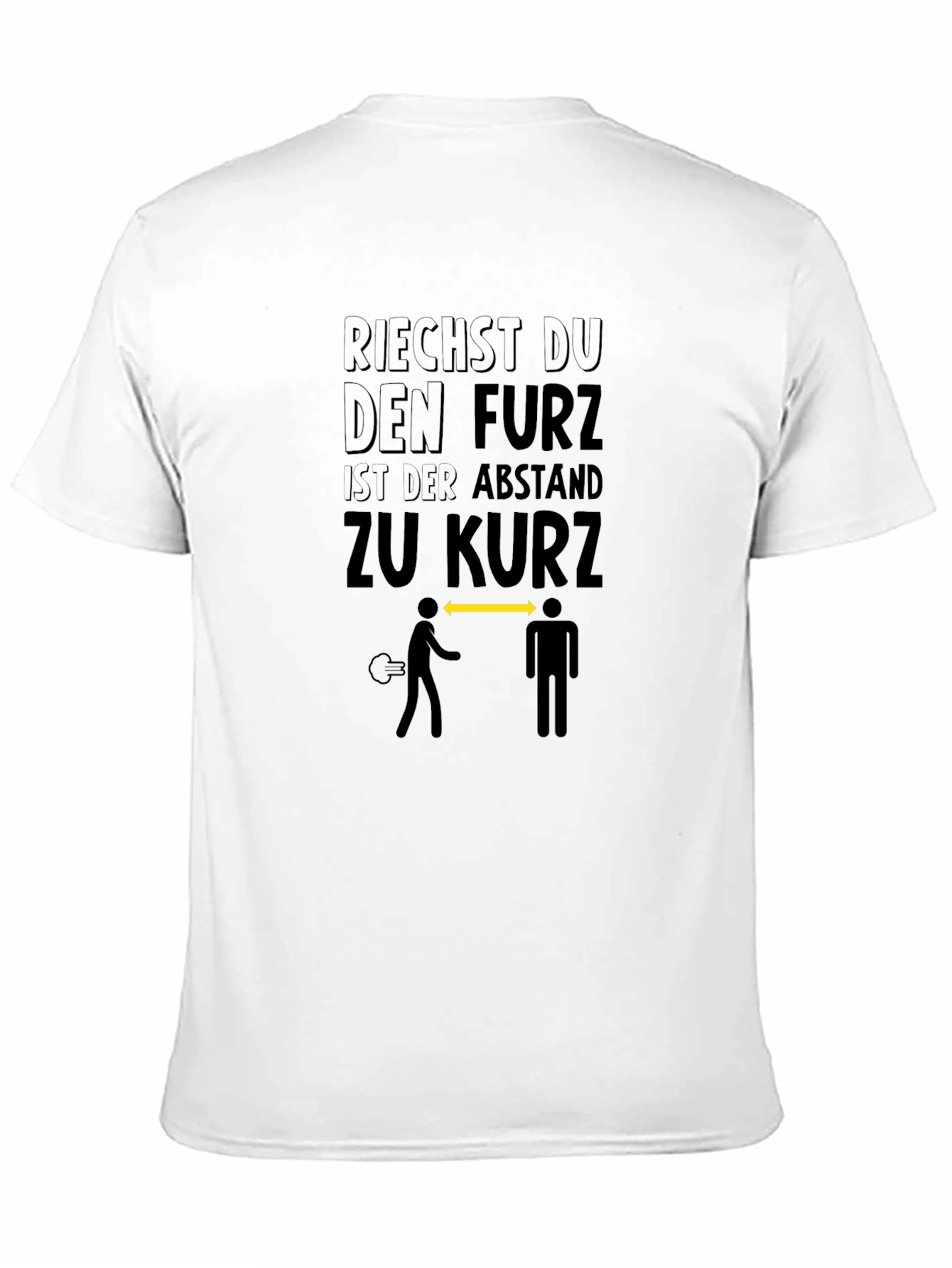Funny German T-Shirt Riechst Du Den Furz?