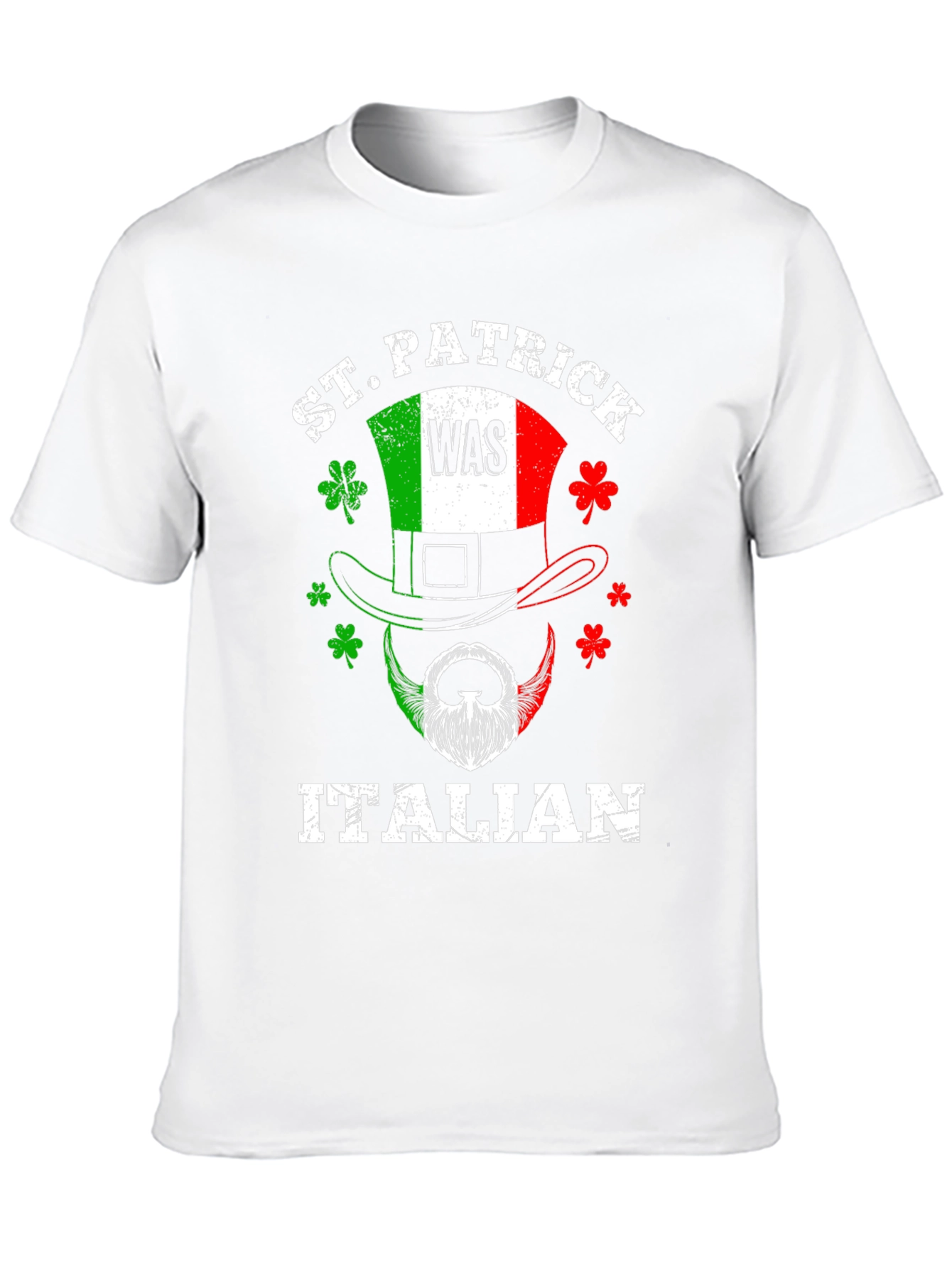 St. Patrick Was Italian Graphic Tee