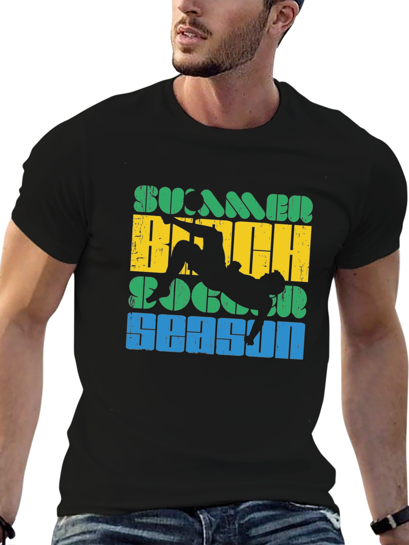 Summer Beach Soccer Season T-Shirt