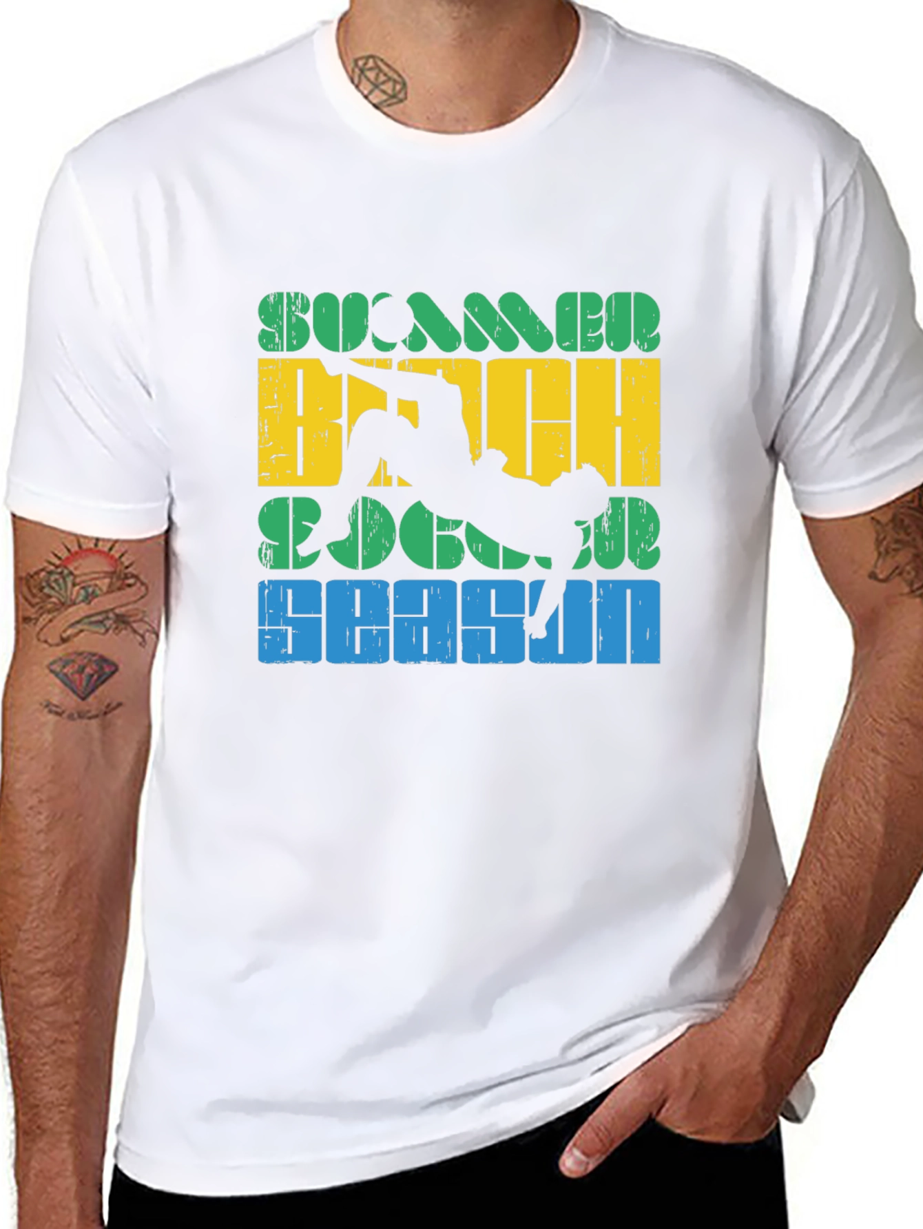 Summer Beach Soccer Season T-Shirt
