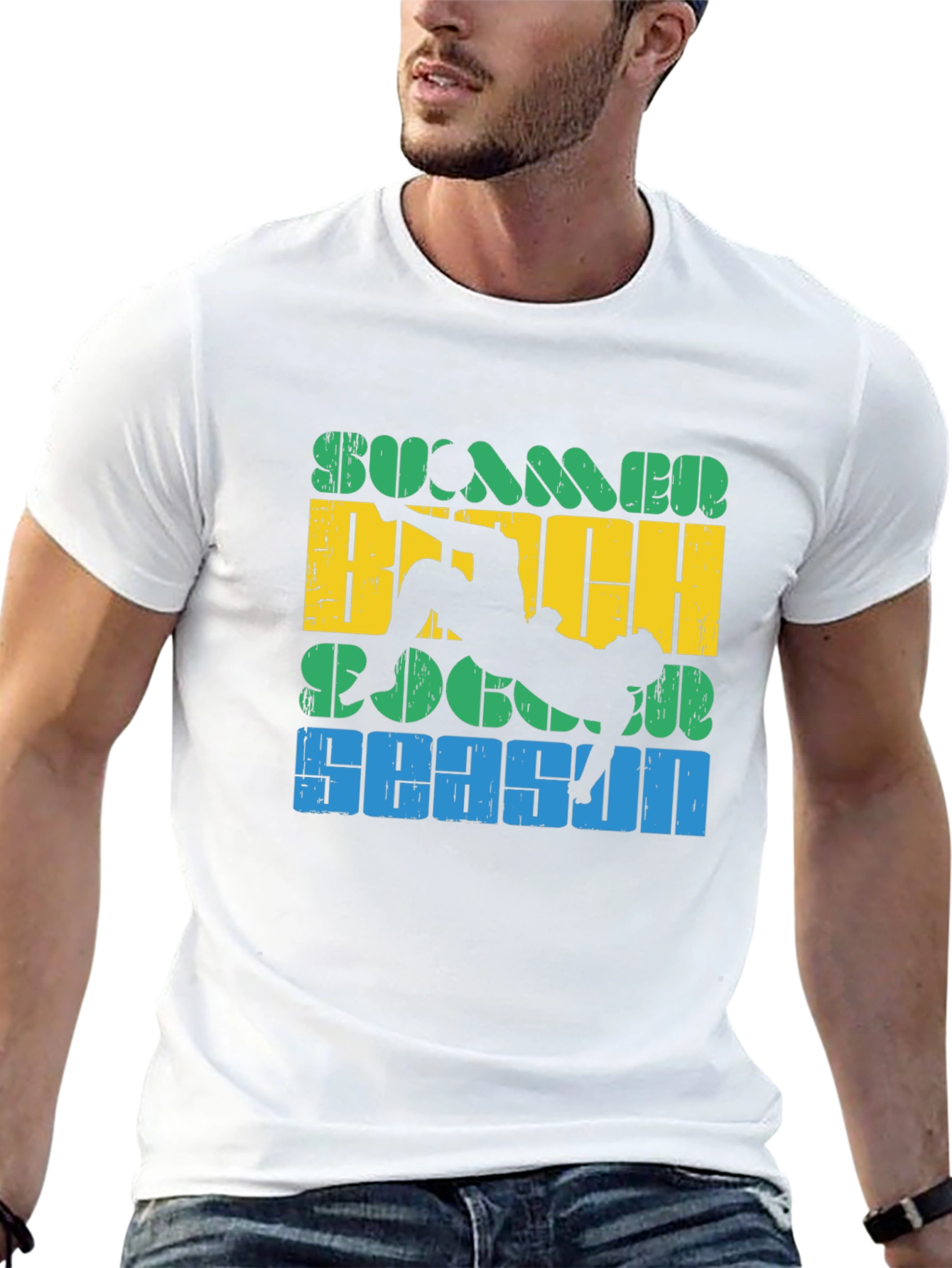 Summer Beach Soccer Season T-Shirt