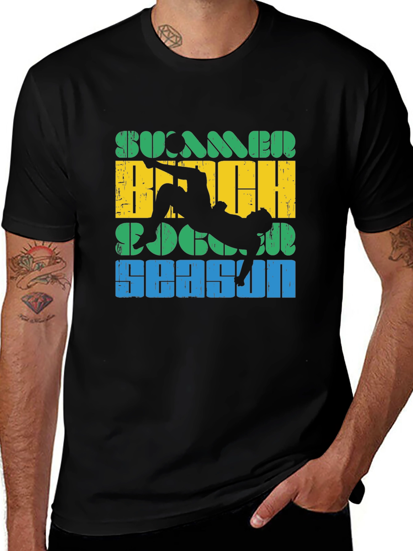Summer Beach Soccer Season T-Shirt