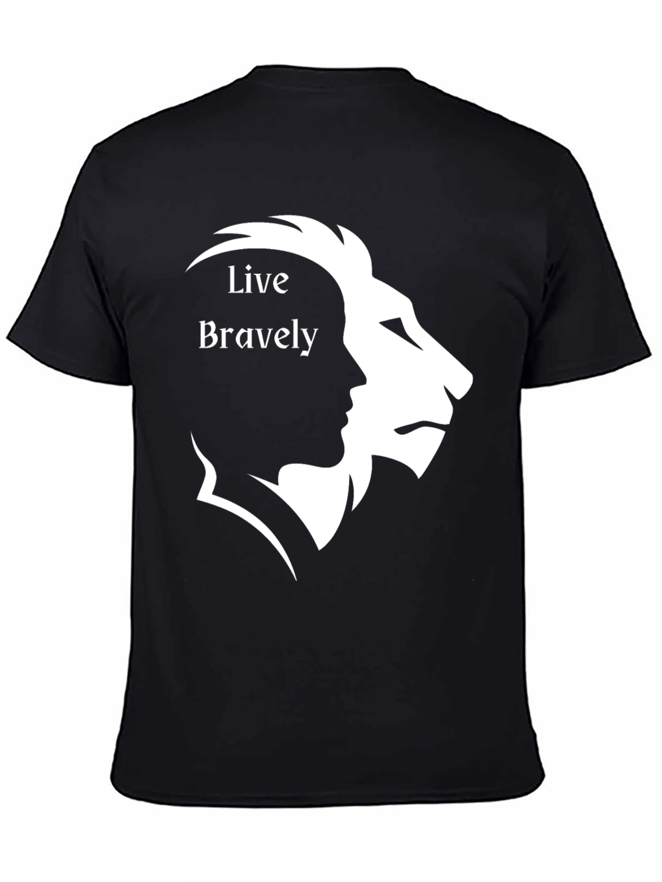 Live Bravely Graphic T-Shirt