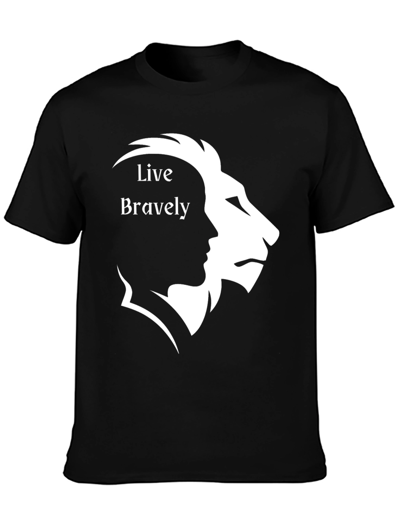 Live Bravely Graphic T-Shirt
