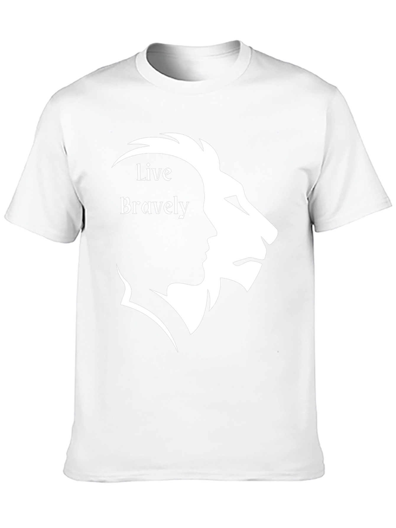Live Bravely Graphic T-Shirt