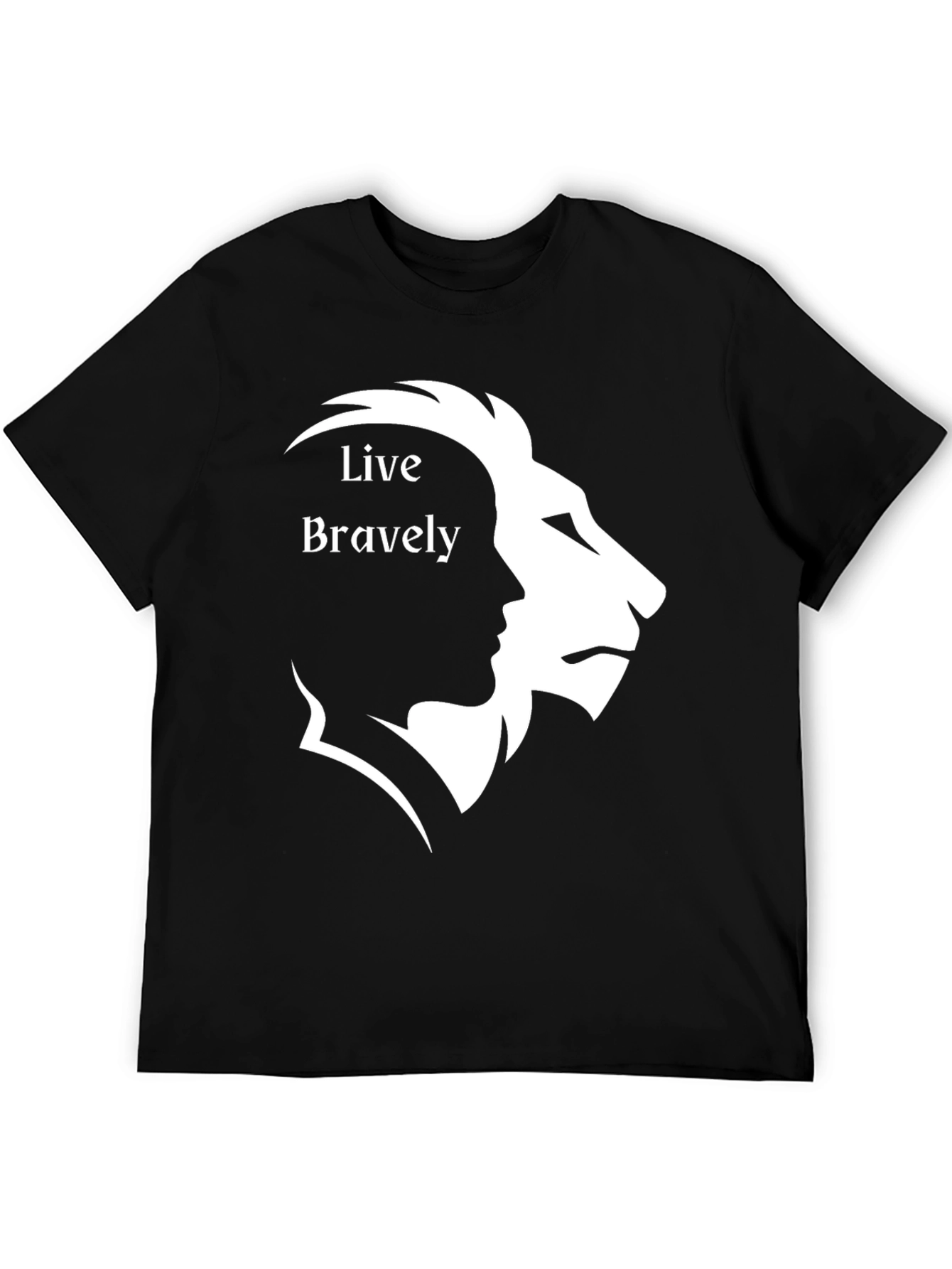 Live Bravely Graphic T-Shirt