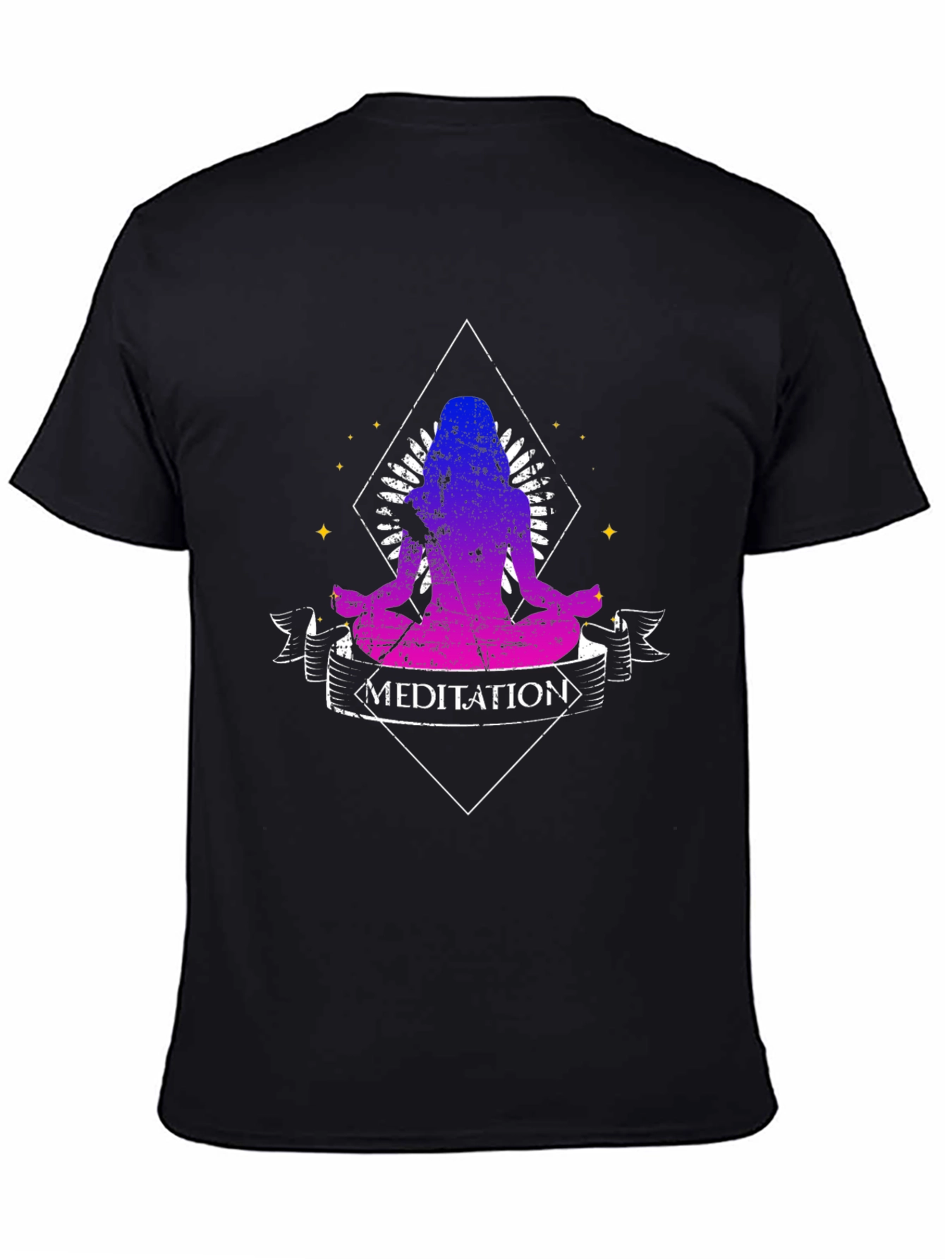 Meditation Graphic Tee - Spiritual Yoga Shirt