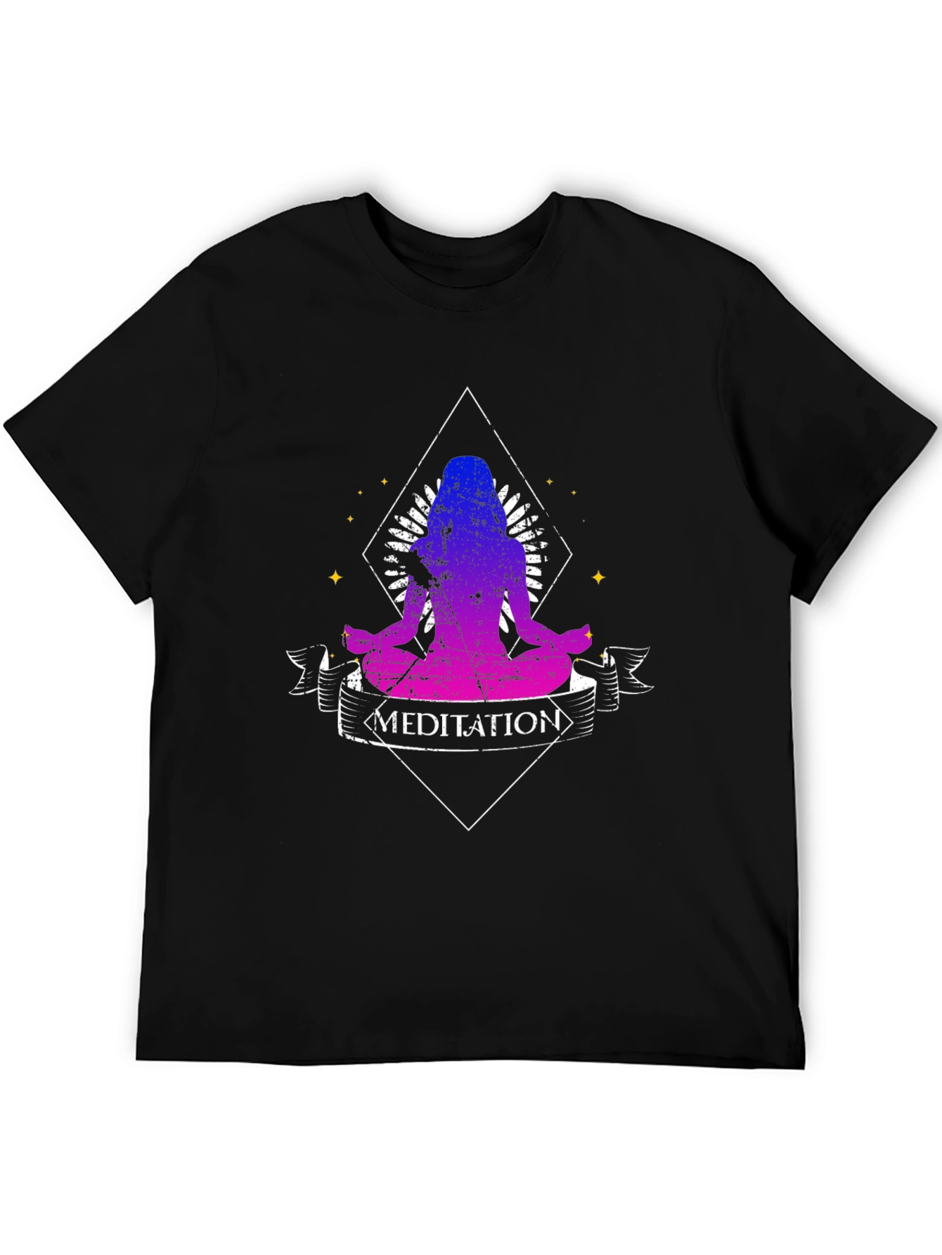 Meditation Graphic Tee - Spiritual Yoga Shirt