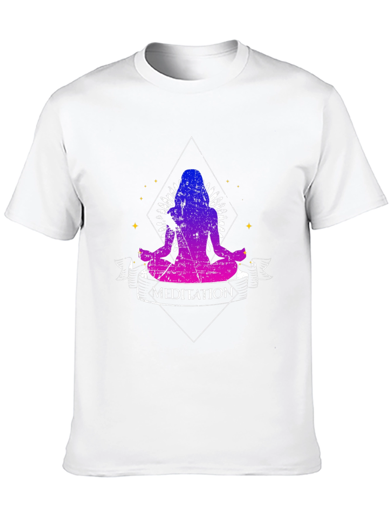 Meditation Graphic Tee - Spiritual Yoga Shirt
