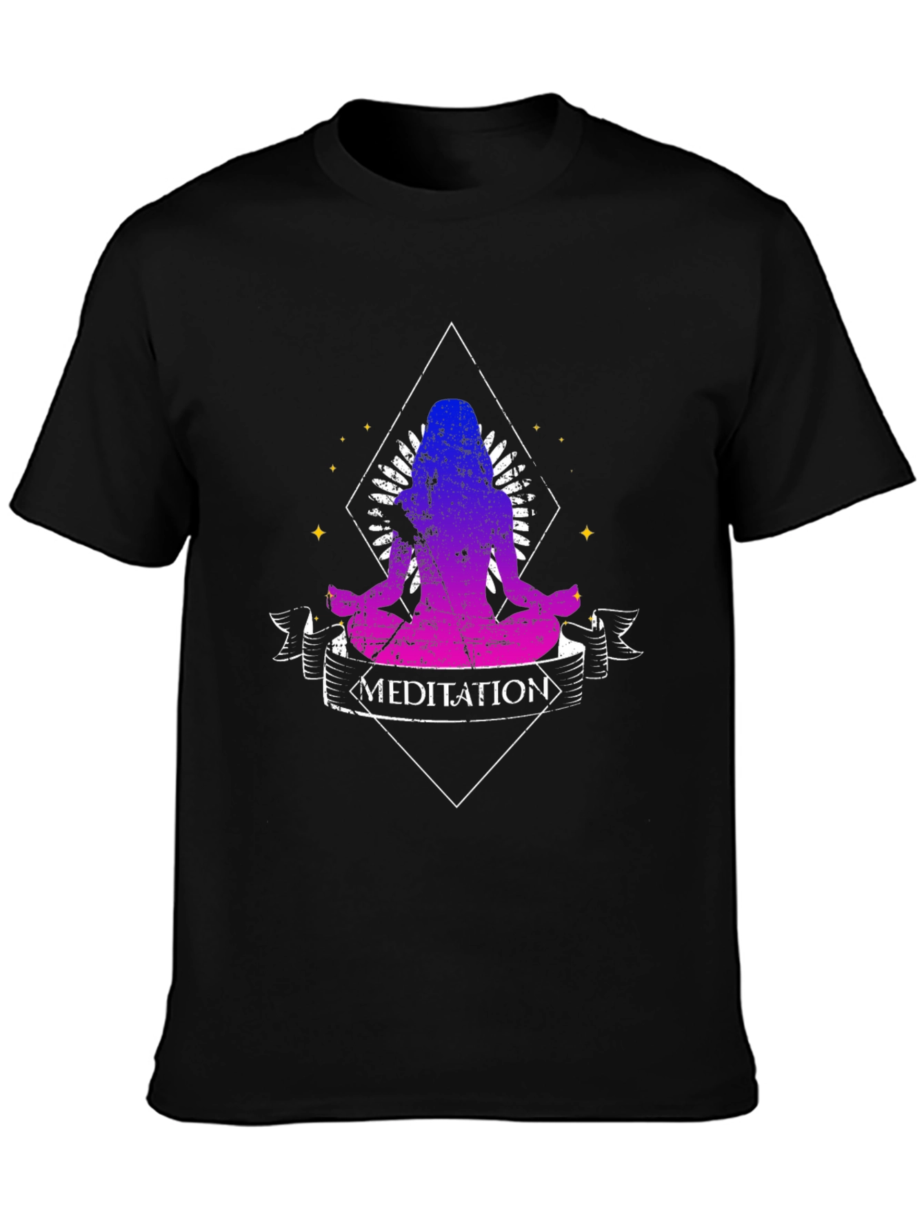 Meditation Graphic Tee - Spiritual Yoga Shirt