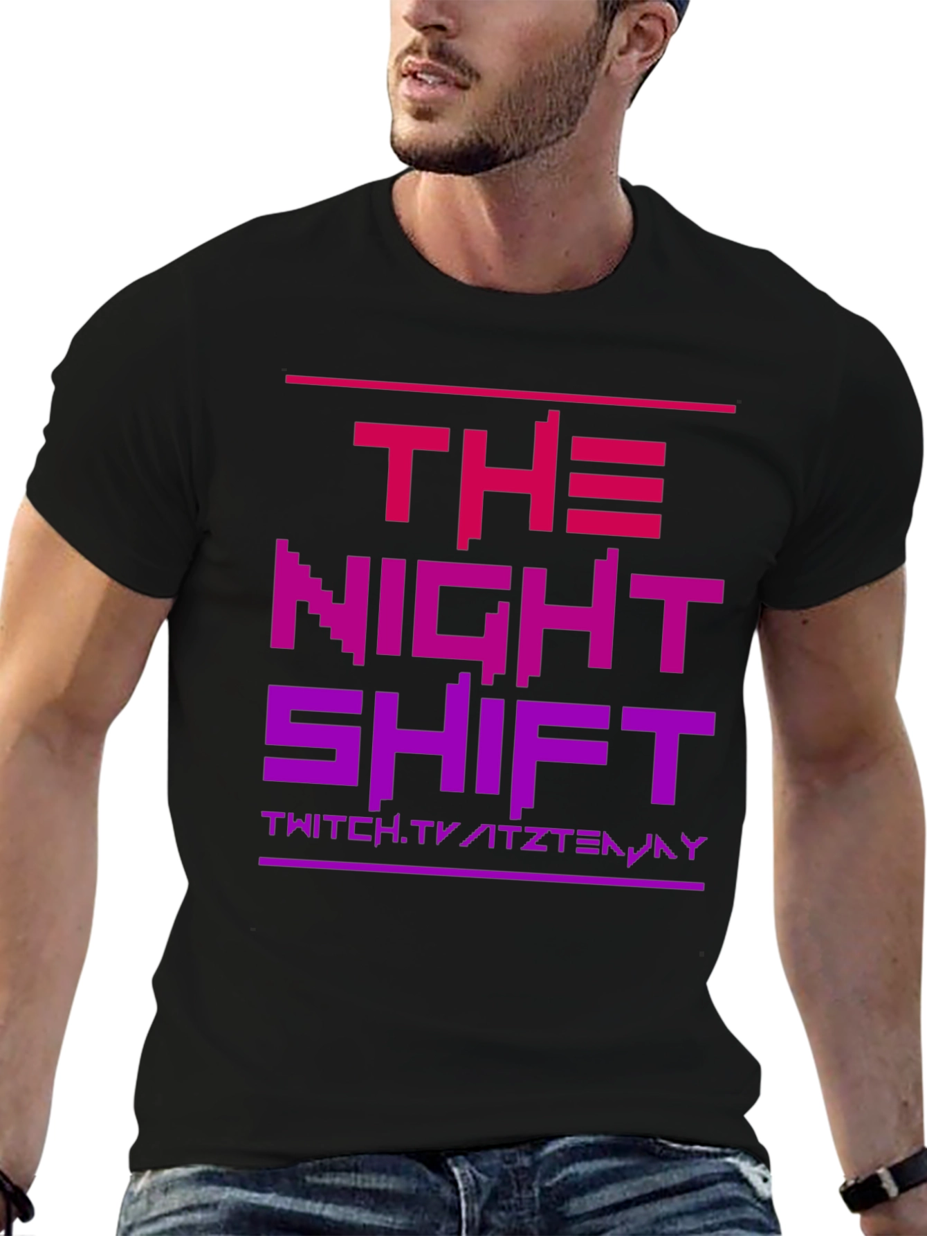 The Night Shift Twitch T-Shirt - Gamer Apparel