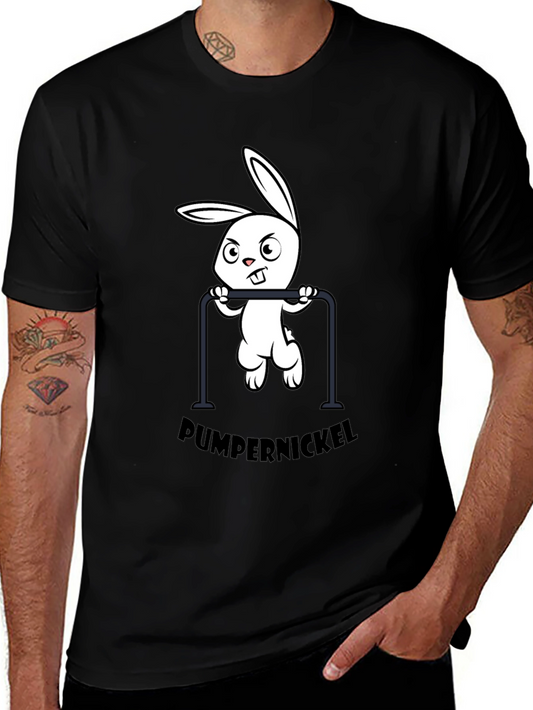 Pumpernickel Bunny Pull-Up T-Shirt