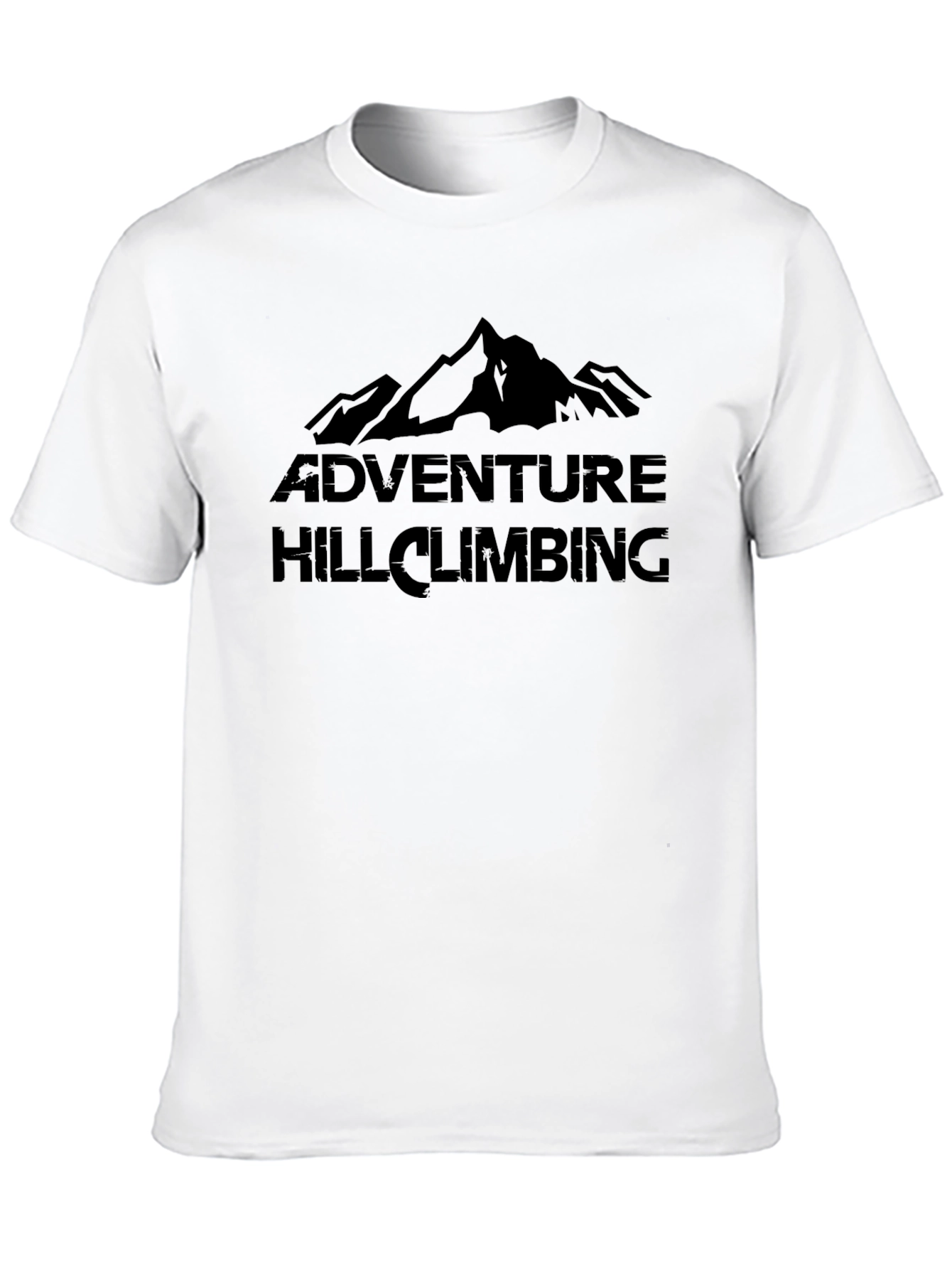 Adventure Hill Climbing T-Shirt - Mountain Graphic Tee