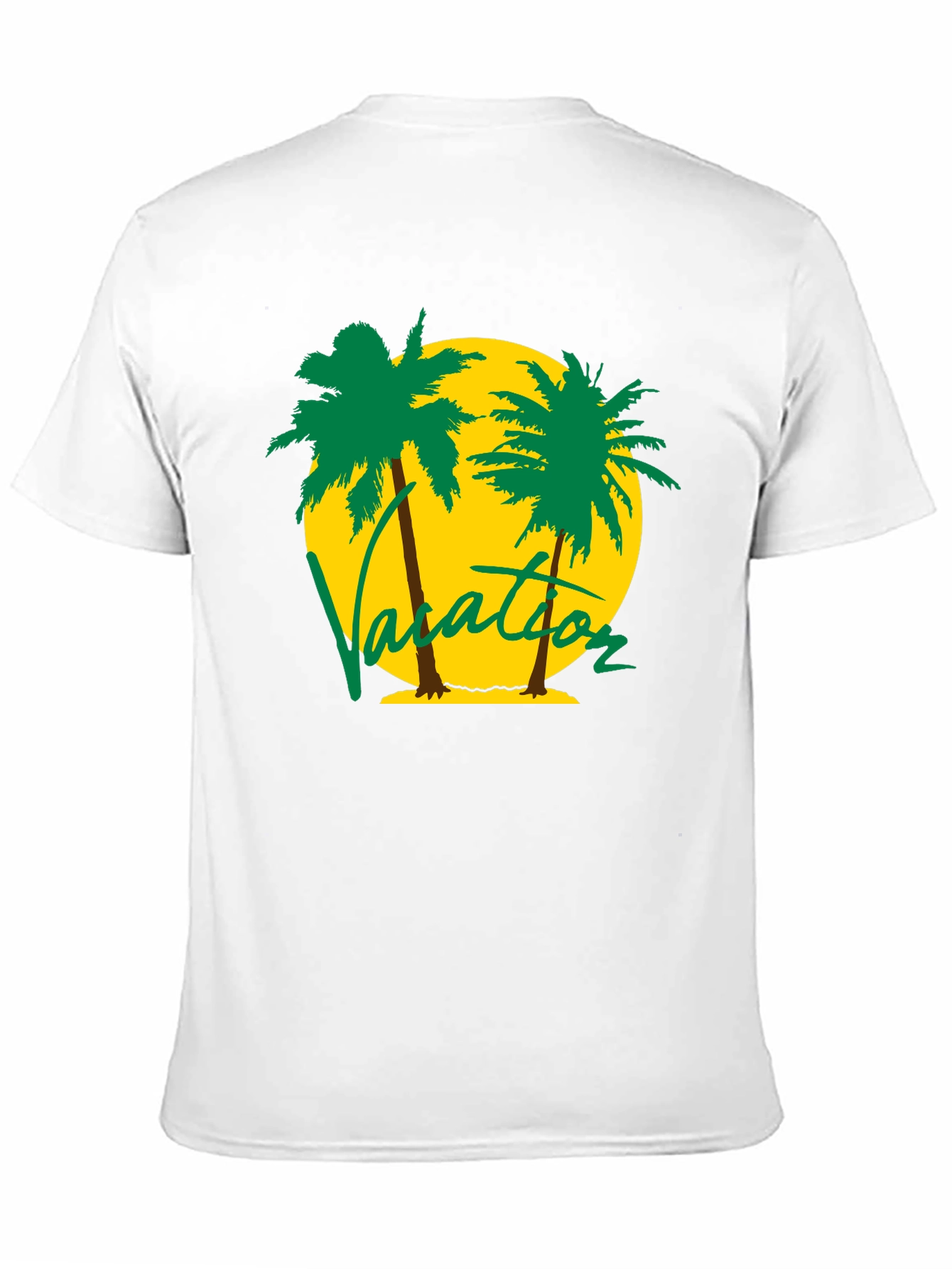 Vacation Palm Tree Graphic Tee - Summer Ready!