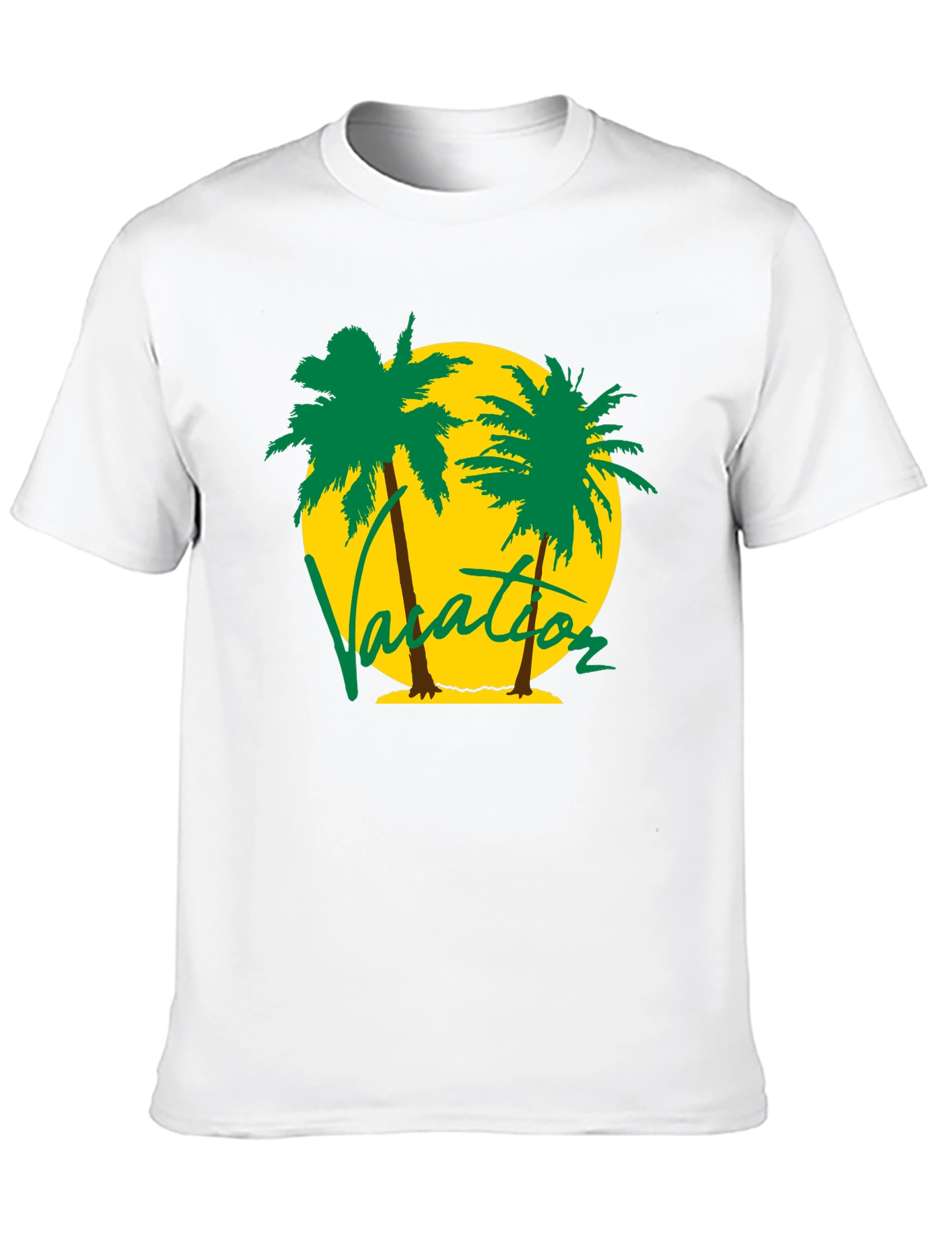 Vacation Palm Tree Graphic Tee - Summer Ready!