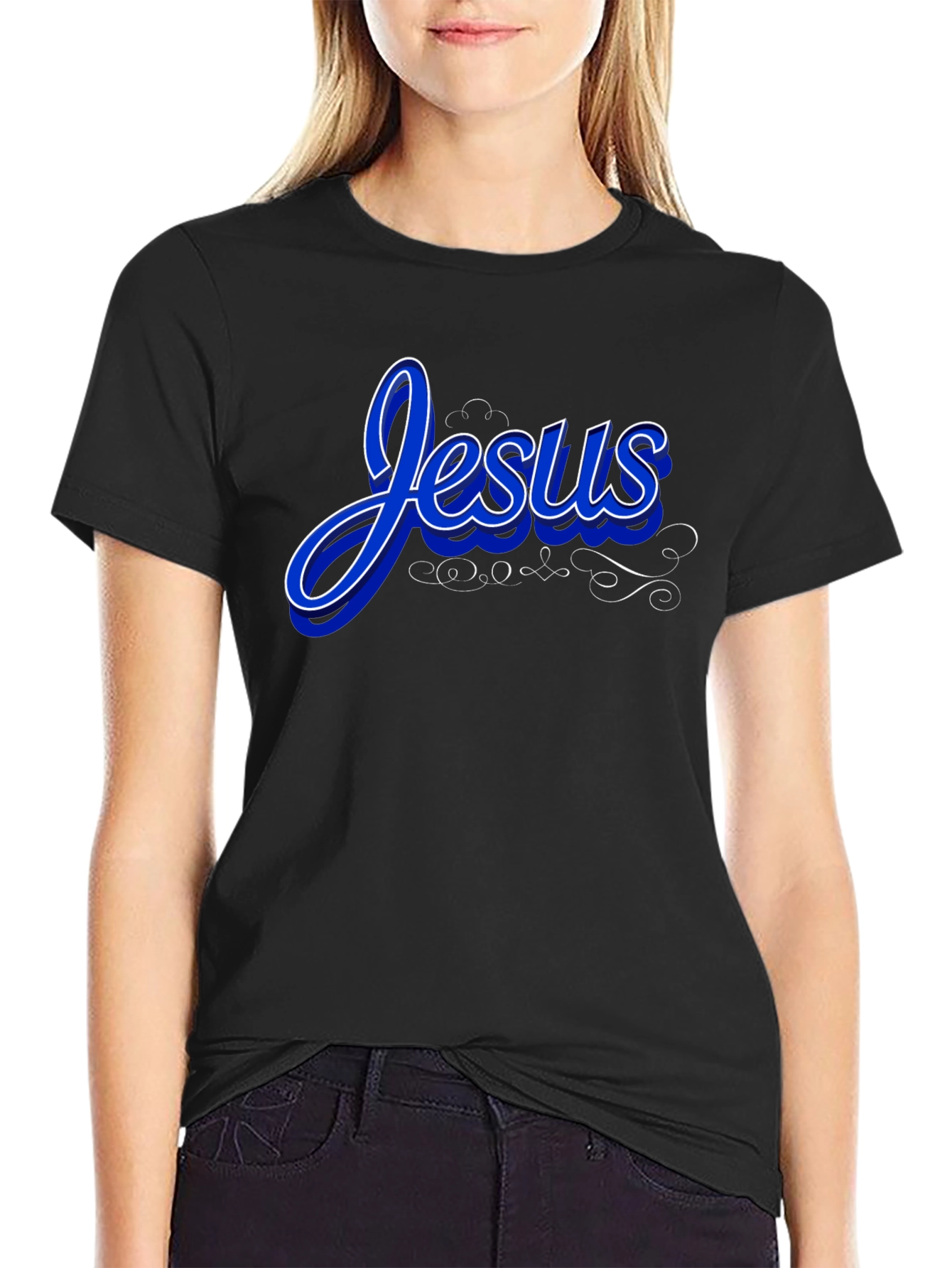 Jesus Graphic T-Shirt - Stylish Christian Apparel