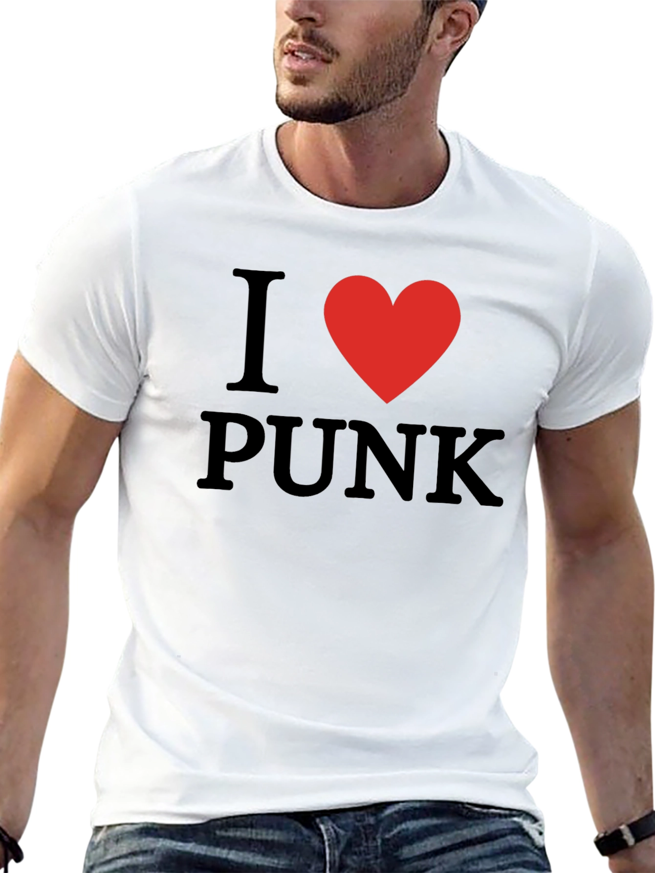 I Love Punk Graphic Tee