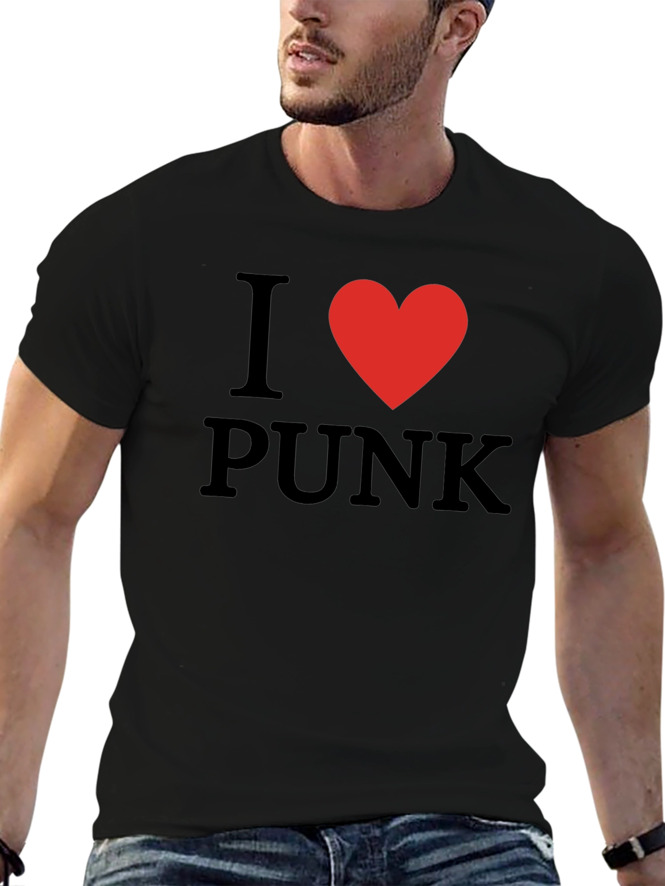 I Love Punk Graphic Tee